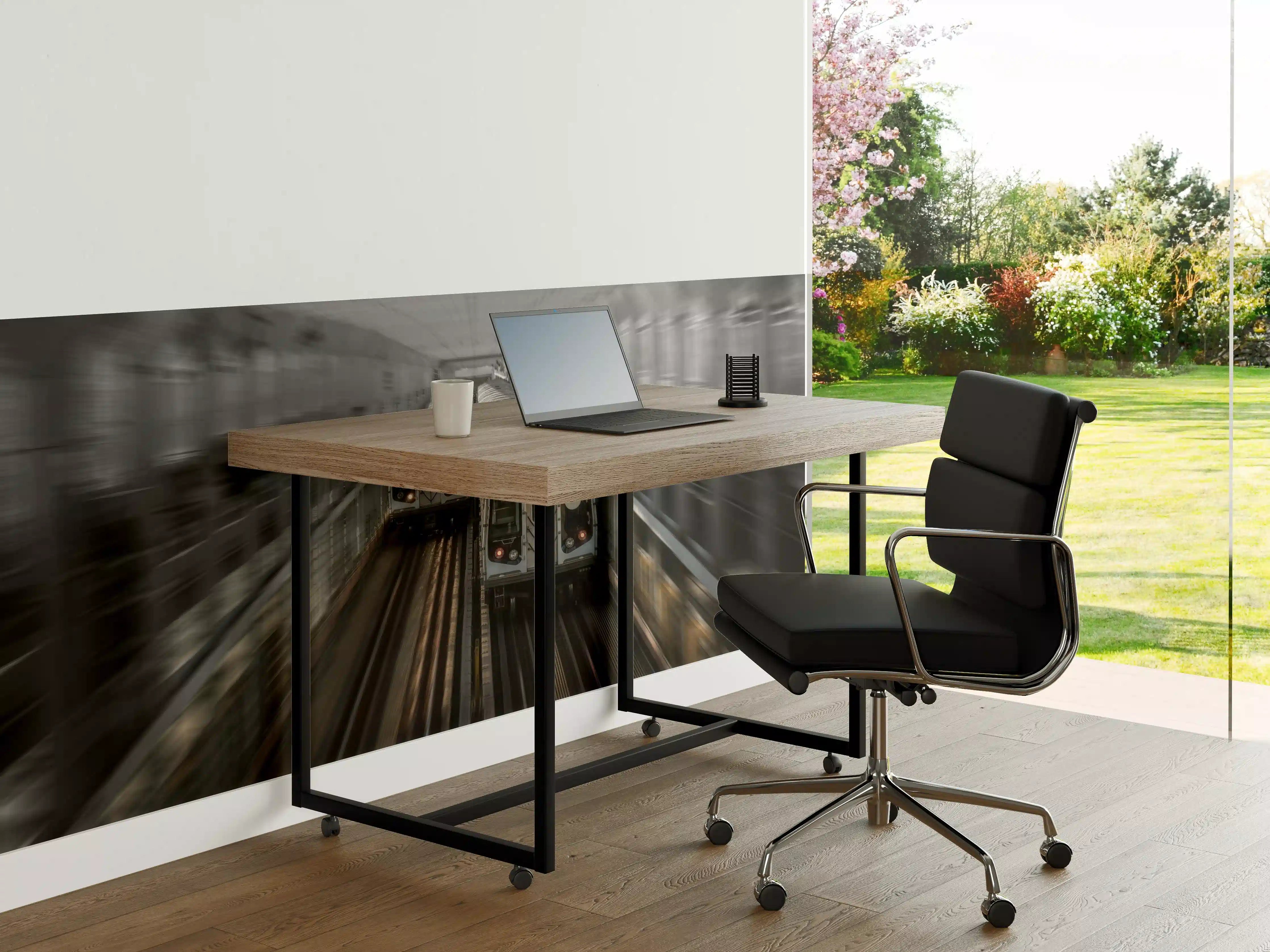 Büro Wandgestaltung - Dynamische Aufnahme Zug Brooklyn NY