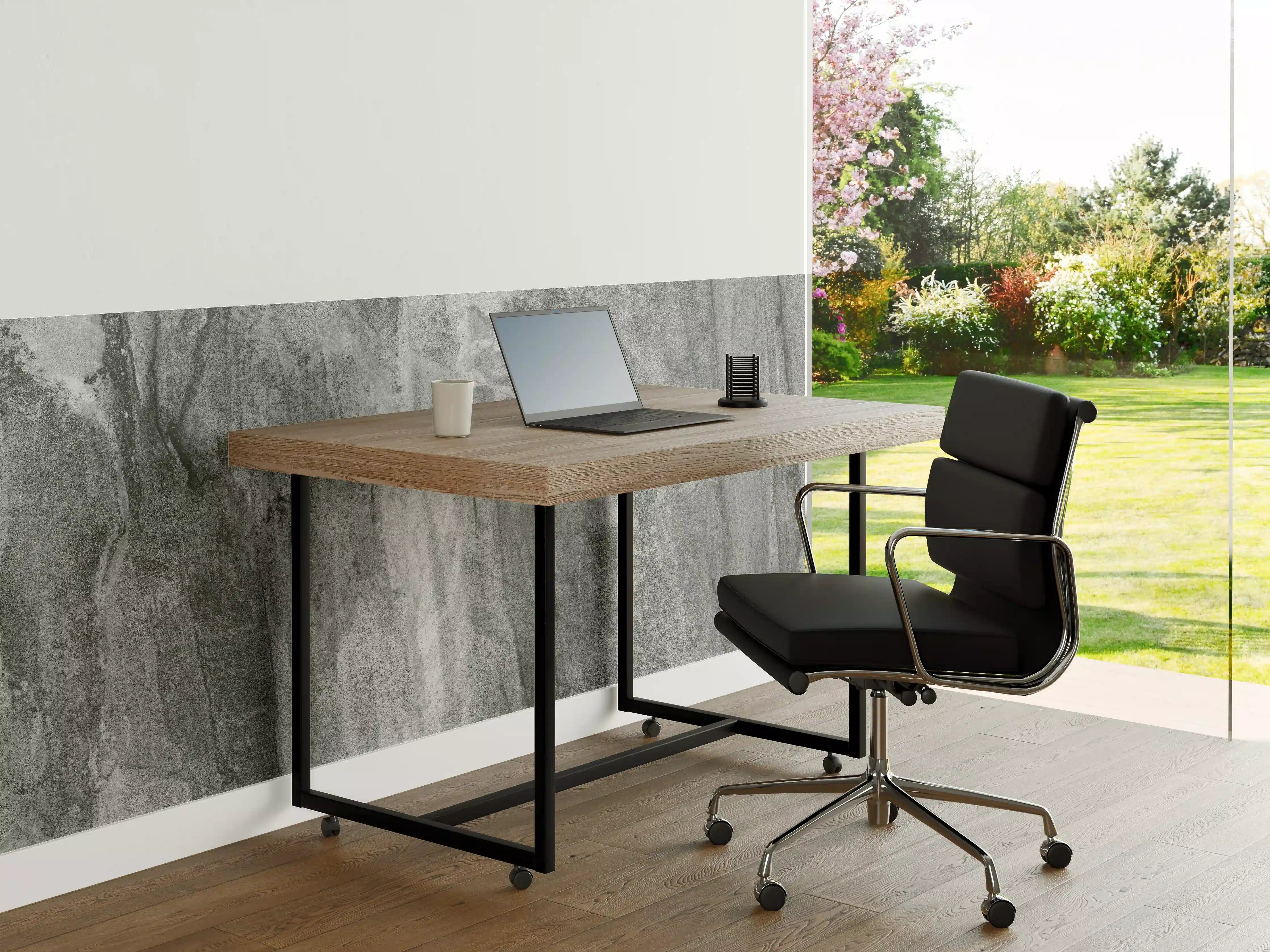 Büro Wandgestaltung - Edel Graue Marmor Textur