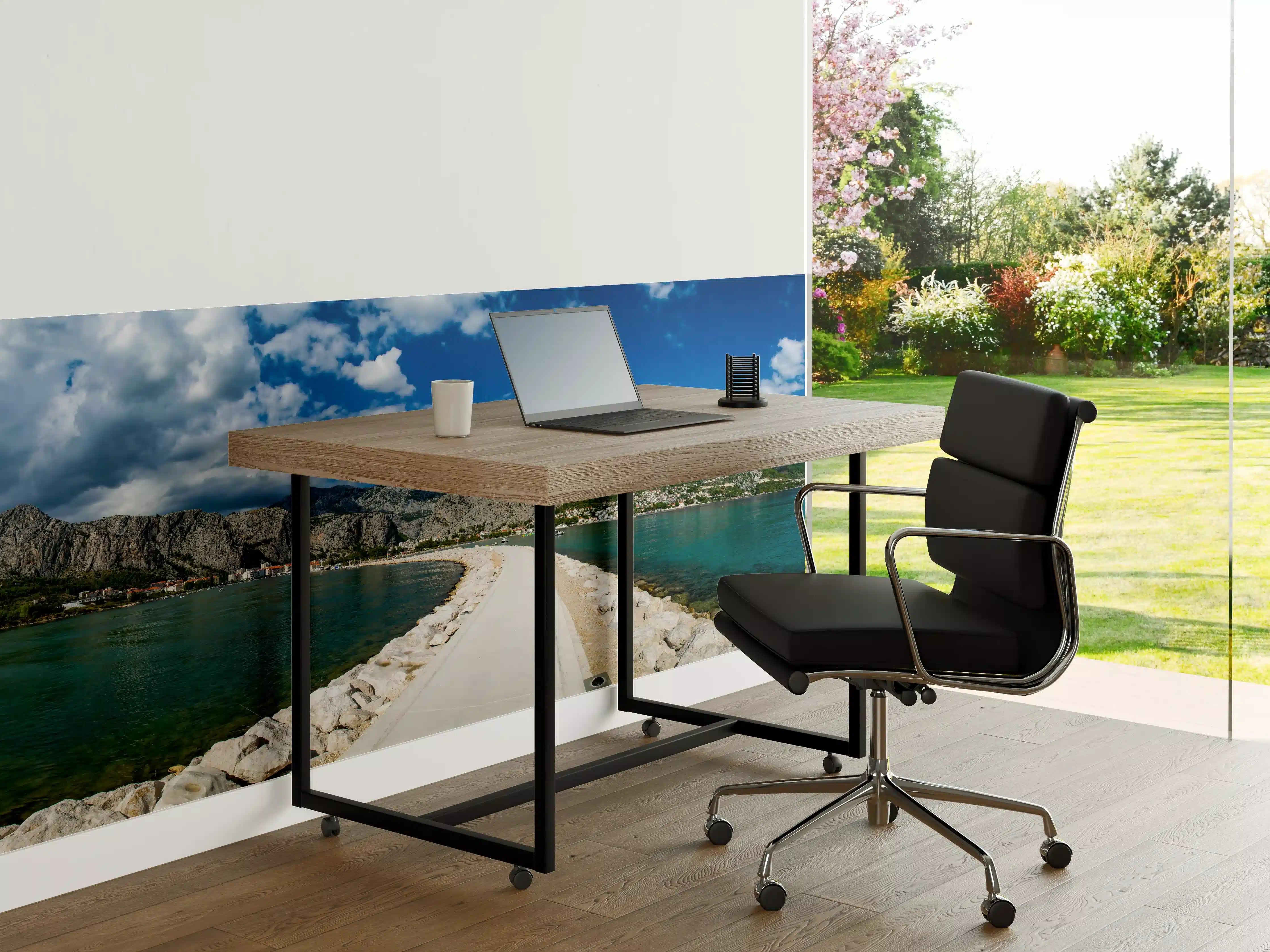 Büro Wandgestaltung - Ein Panoramabild von Omis - Kroatien