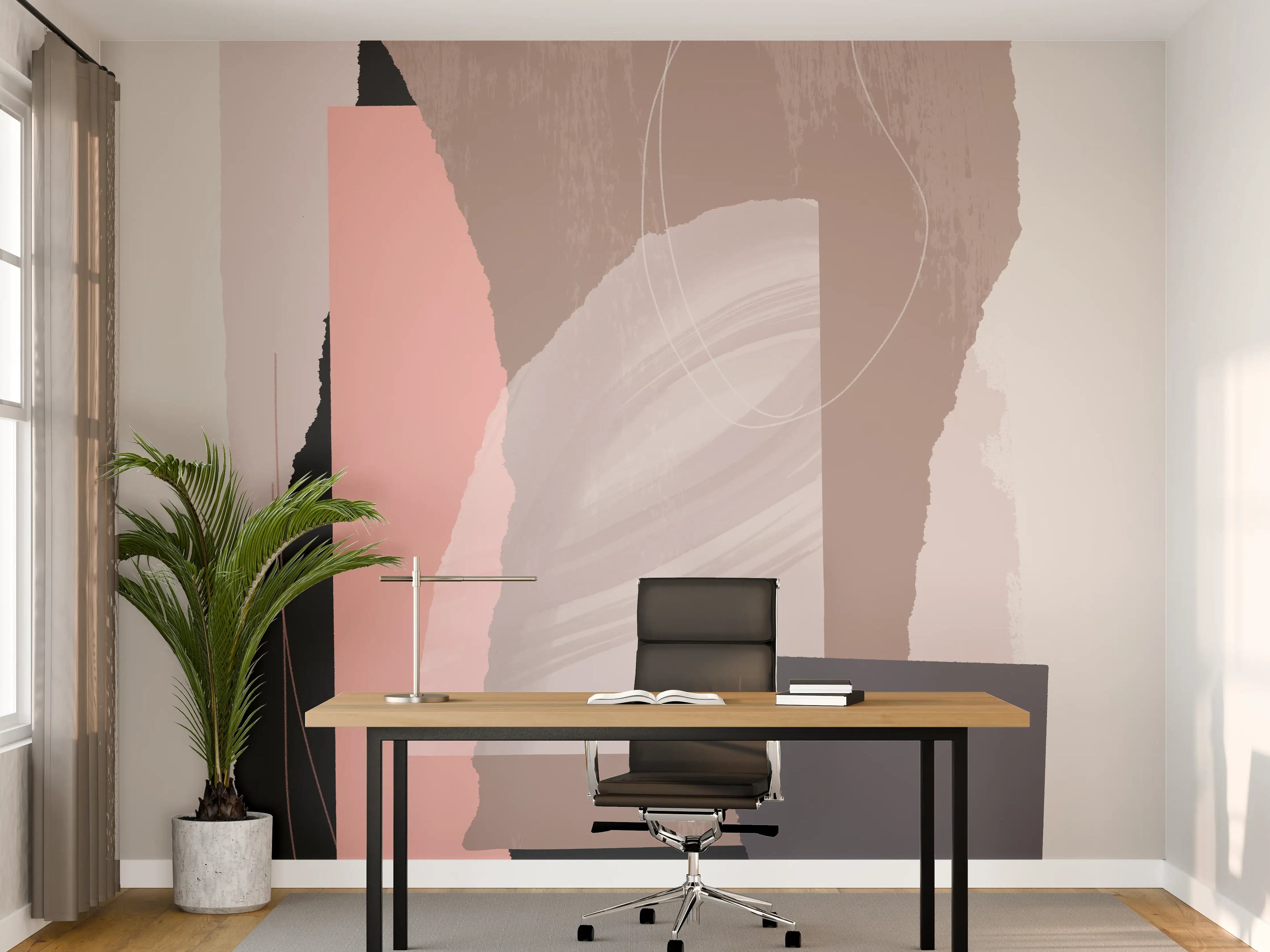 Büro Wandgestaltung - Einsamer Baum Südafrika