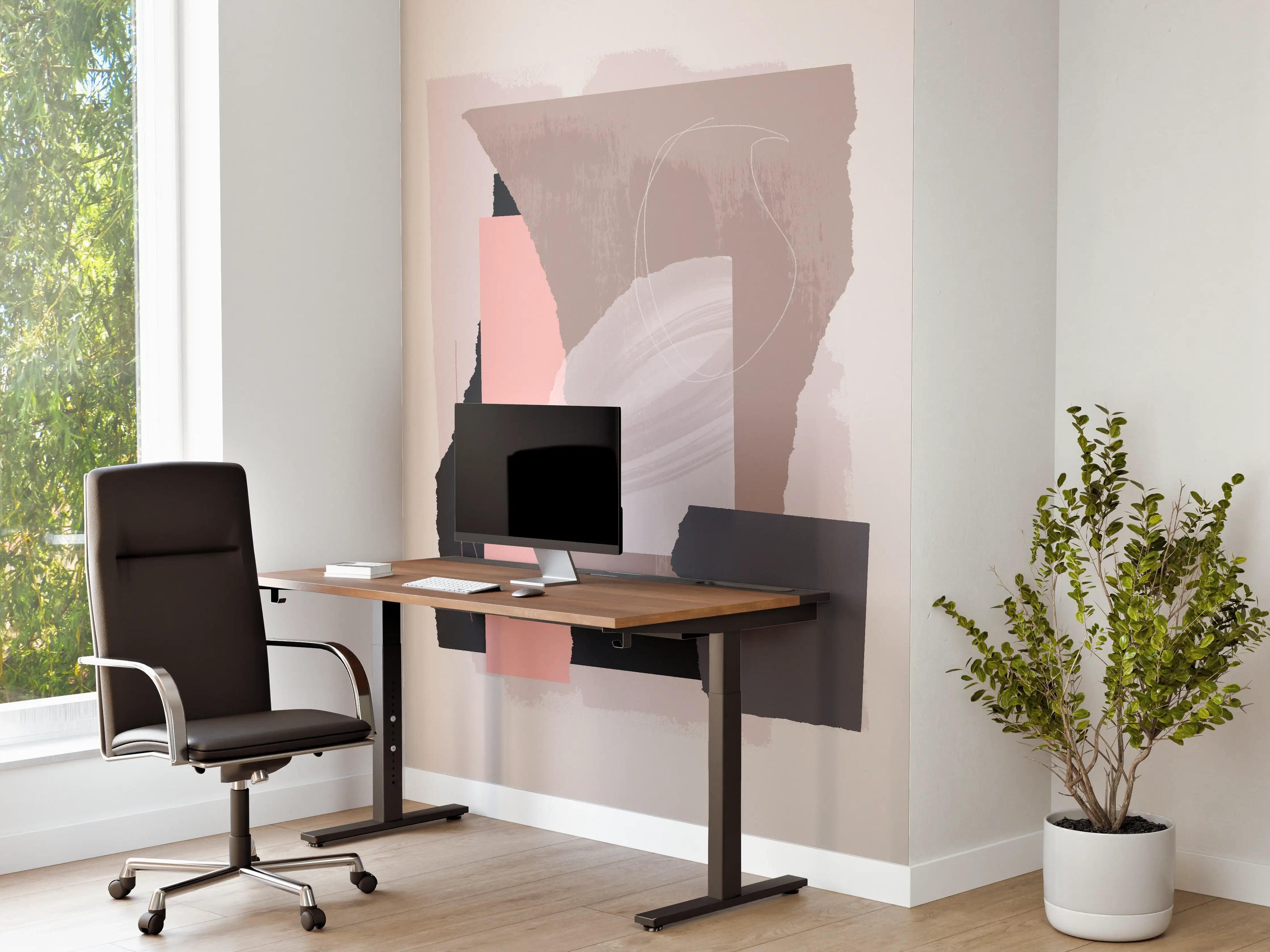 Büro Wandgestaltung - Einsamer Baum Südafrika