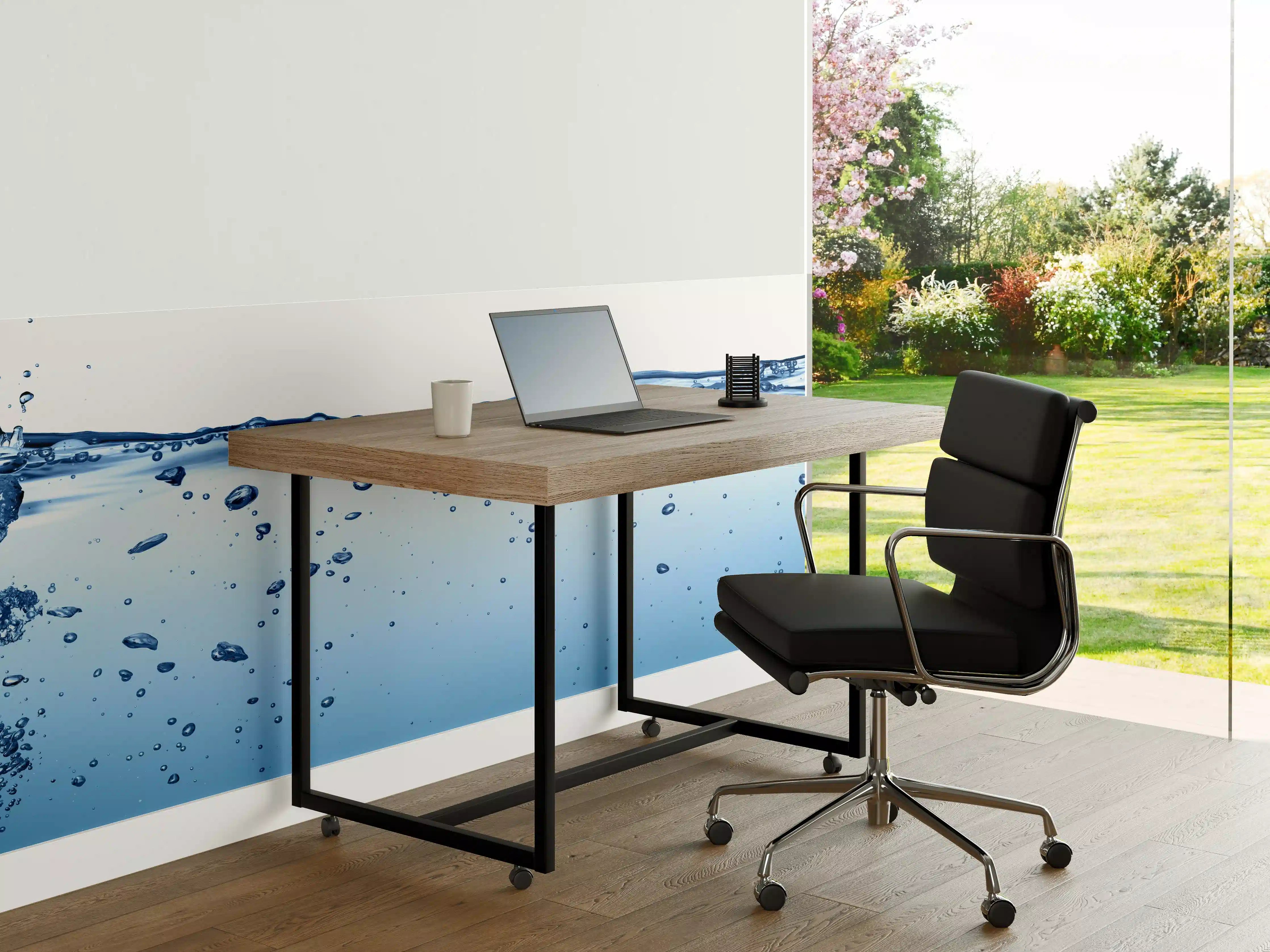 Büro Wandgestaltung - Energie des Wassers