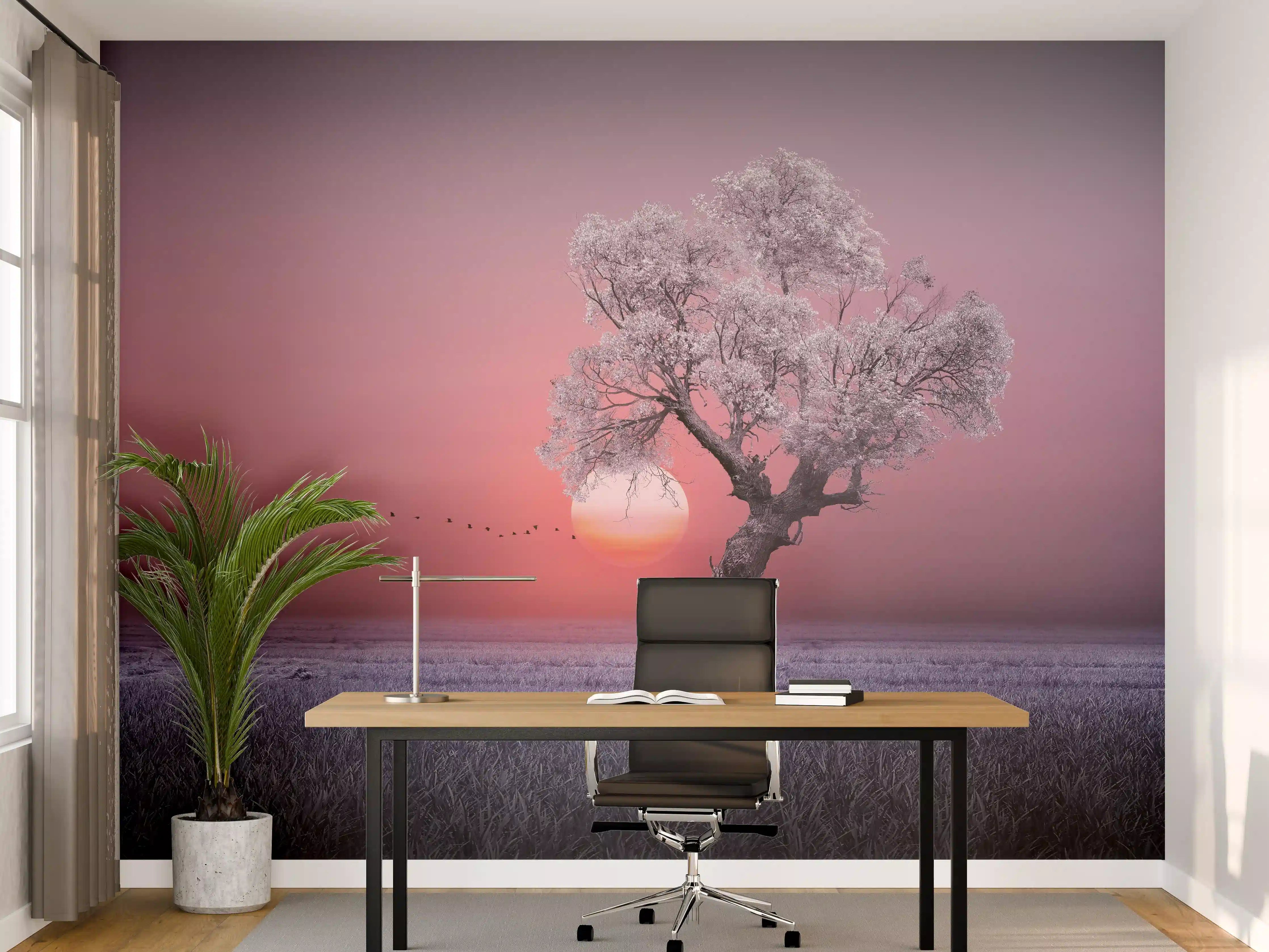 Büro Wandgestaltung - Erstaunlicher Morgengrauen