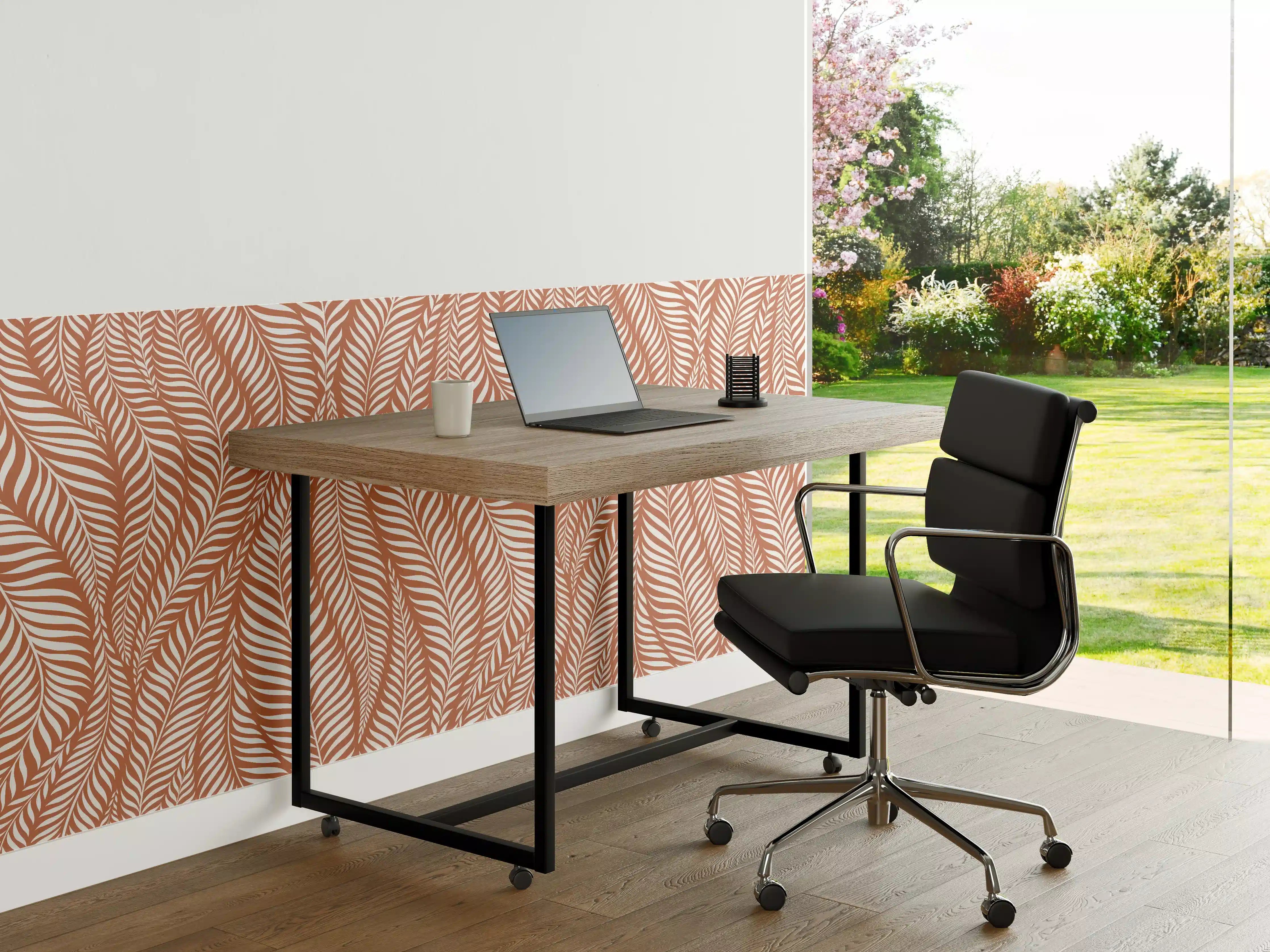 Büro Wandgestaltung - Exquisite weiße Marmortextur mit sanften Graunuancen