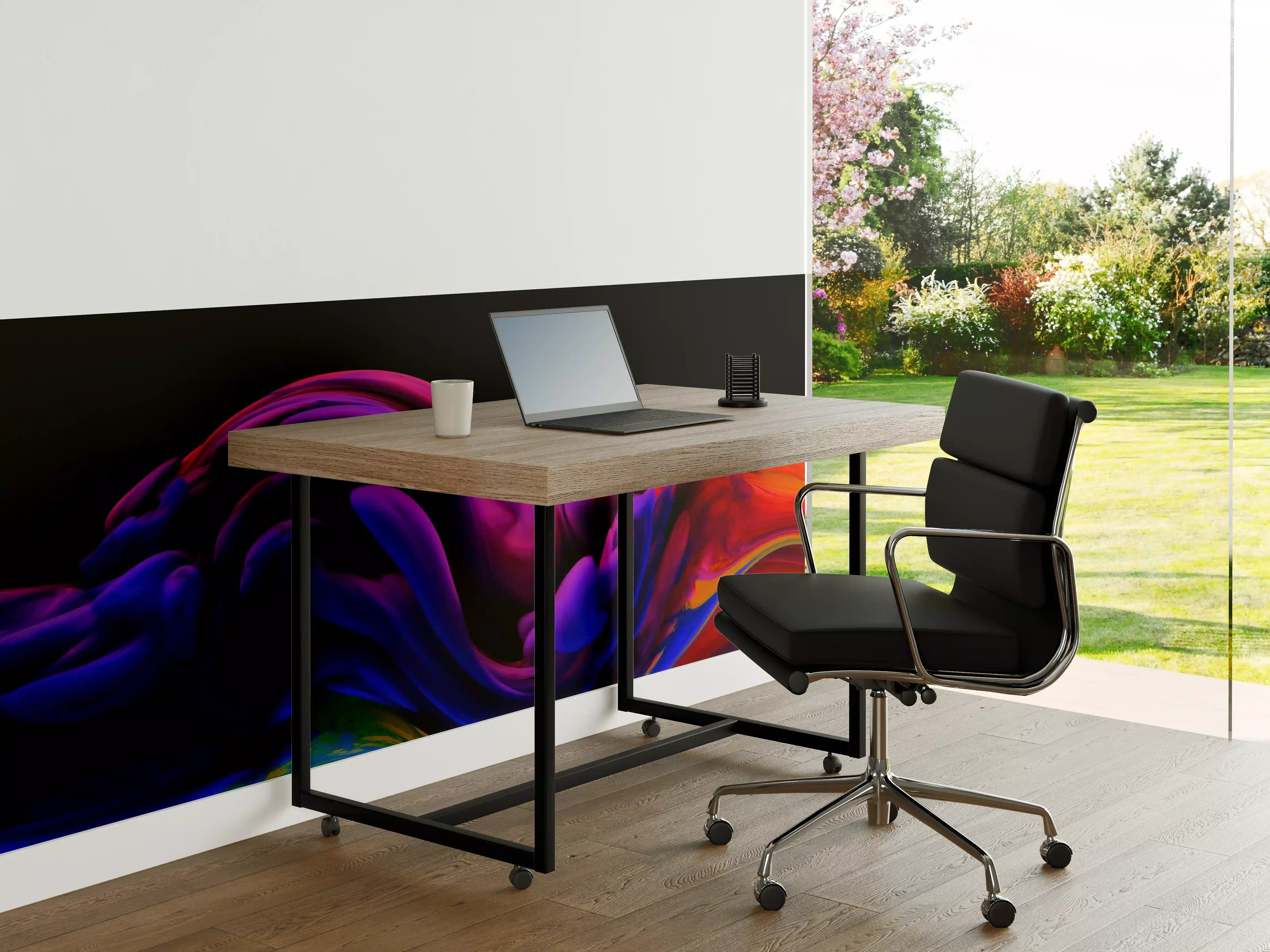 Büro Wandgestaltung - Farbexplosion Abstrakt Design