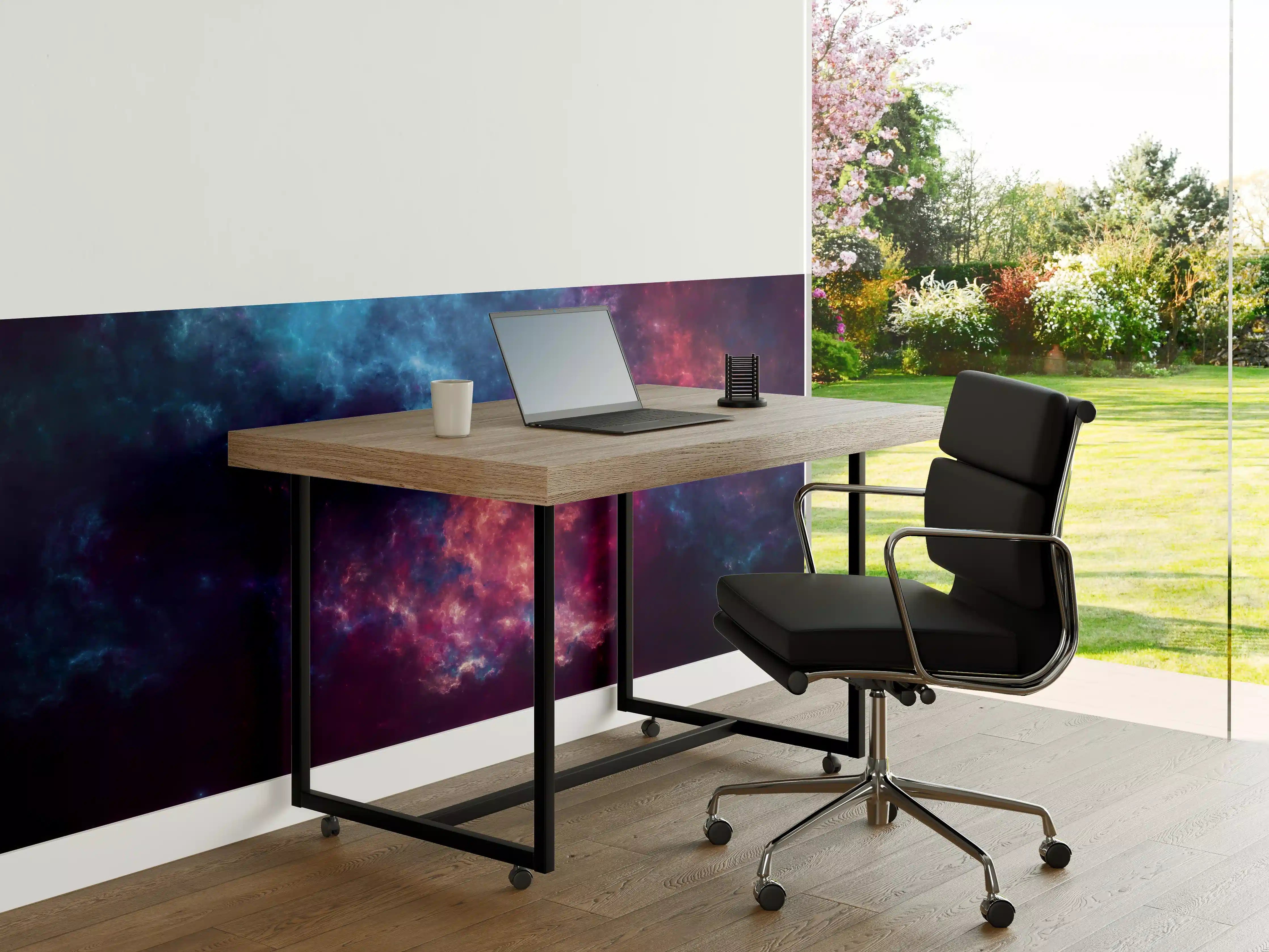 Büro Wandgestaltung - Fiktiver Weltraum