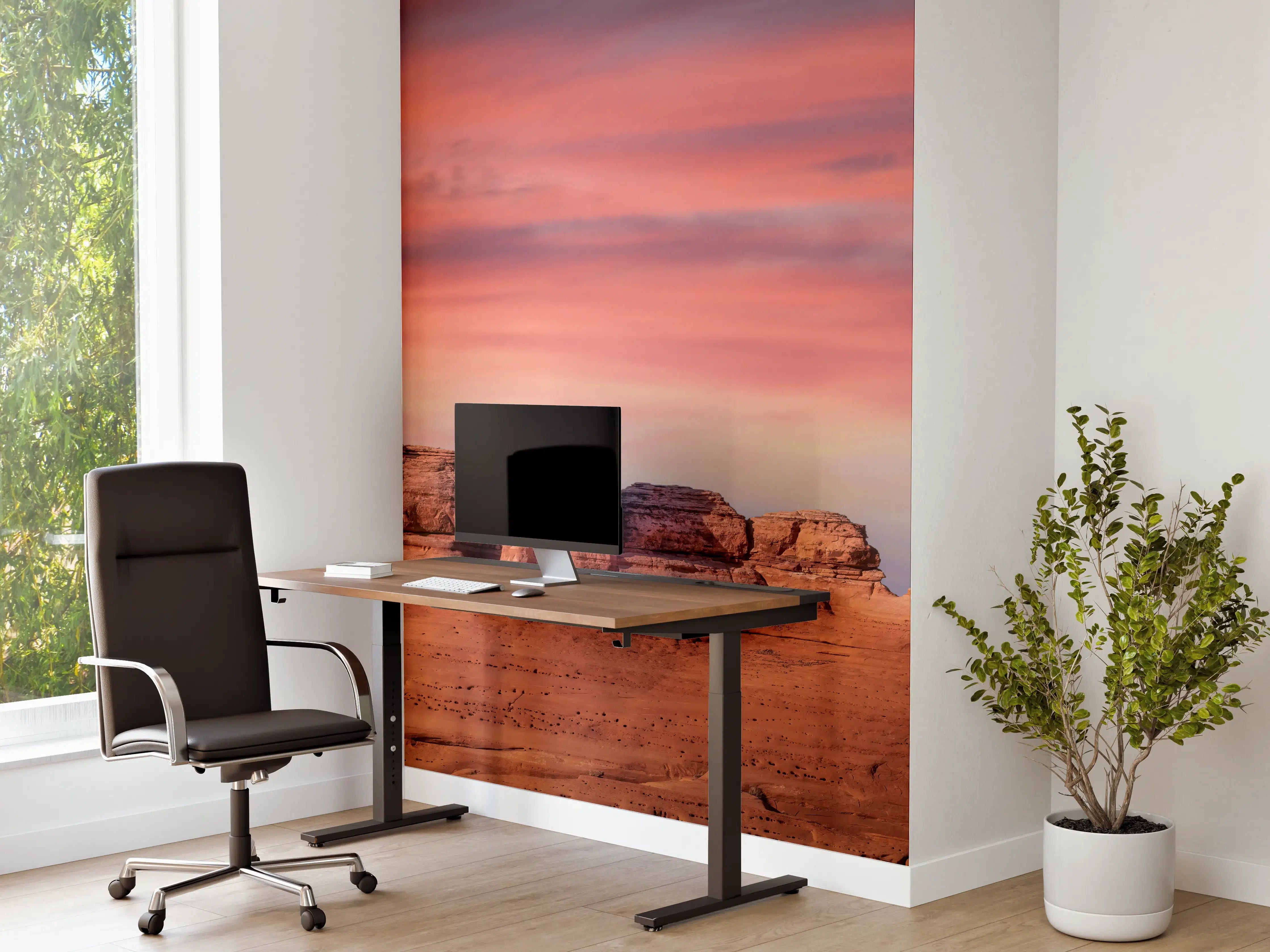 Büro Wandgestaltung - Filigraner Bogen im Arches National Park