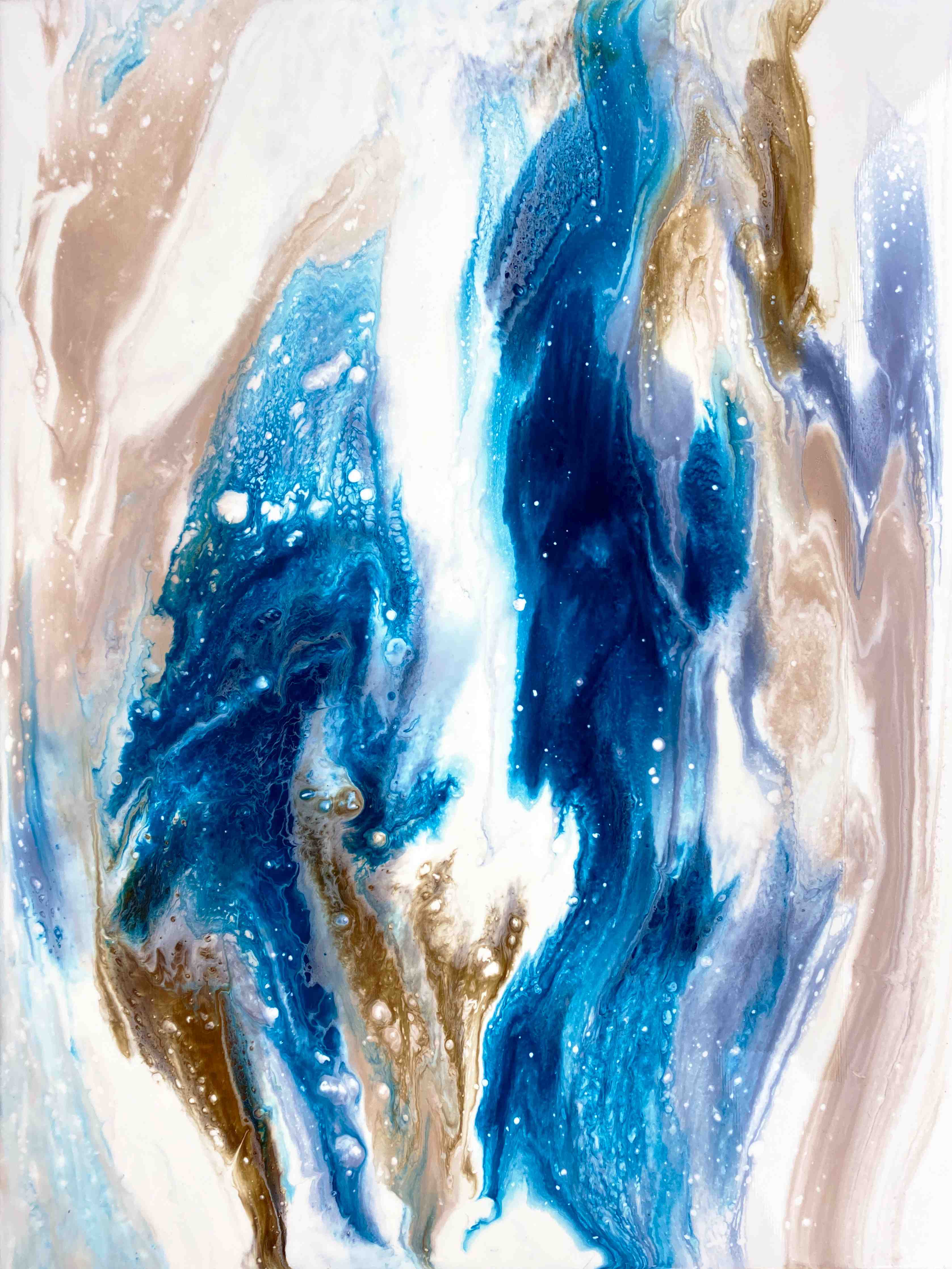 Büro Wandgestaltung-Flüssigkunst Malerei - Abstrakt