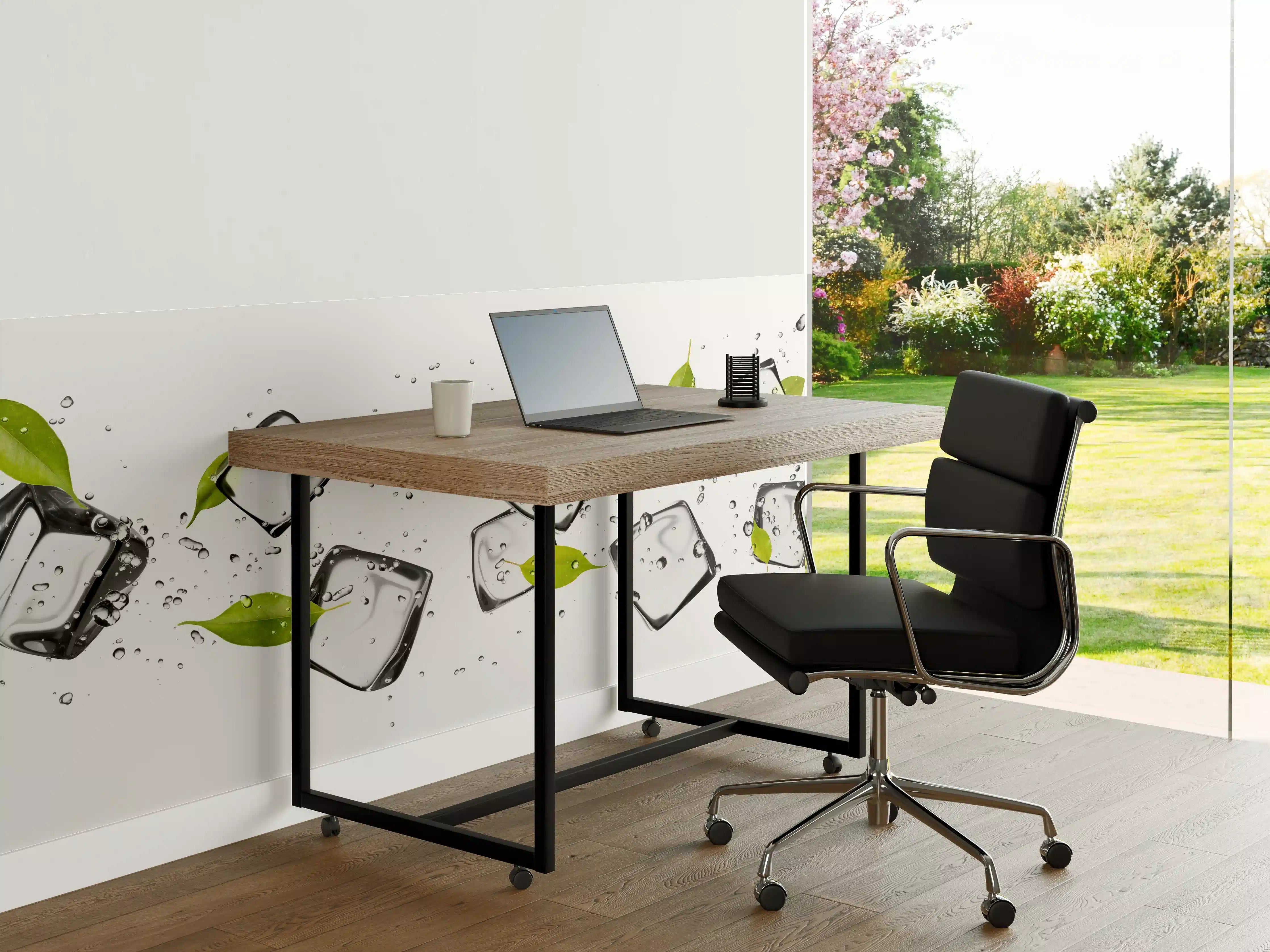 Büro Wandgestaltung - Frische Getränke mit Eis und Minzblättern