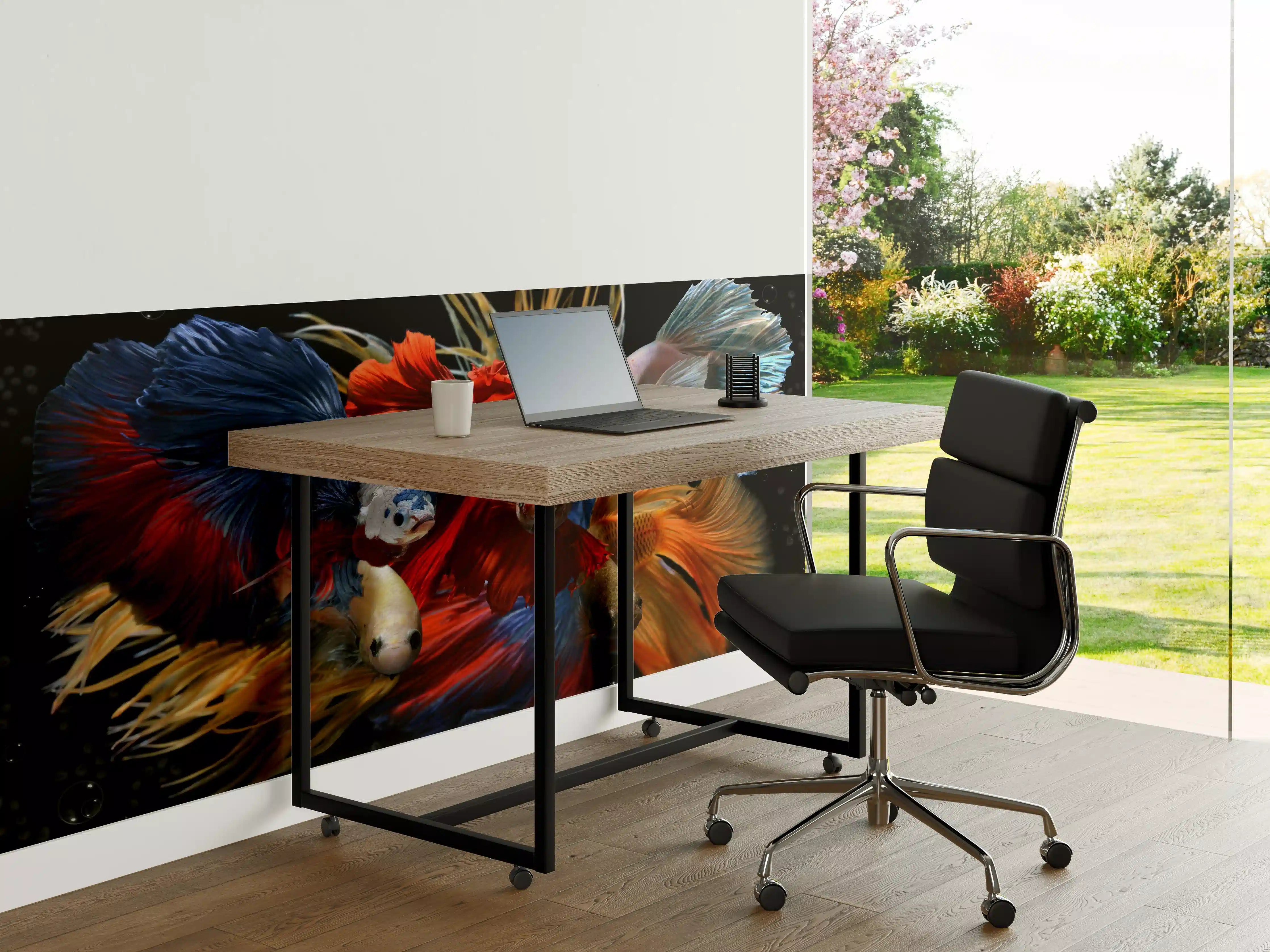 Büro Wandgestaltung - Gemischte bunte Fantasie betta