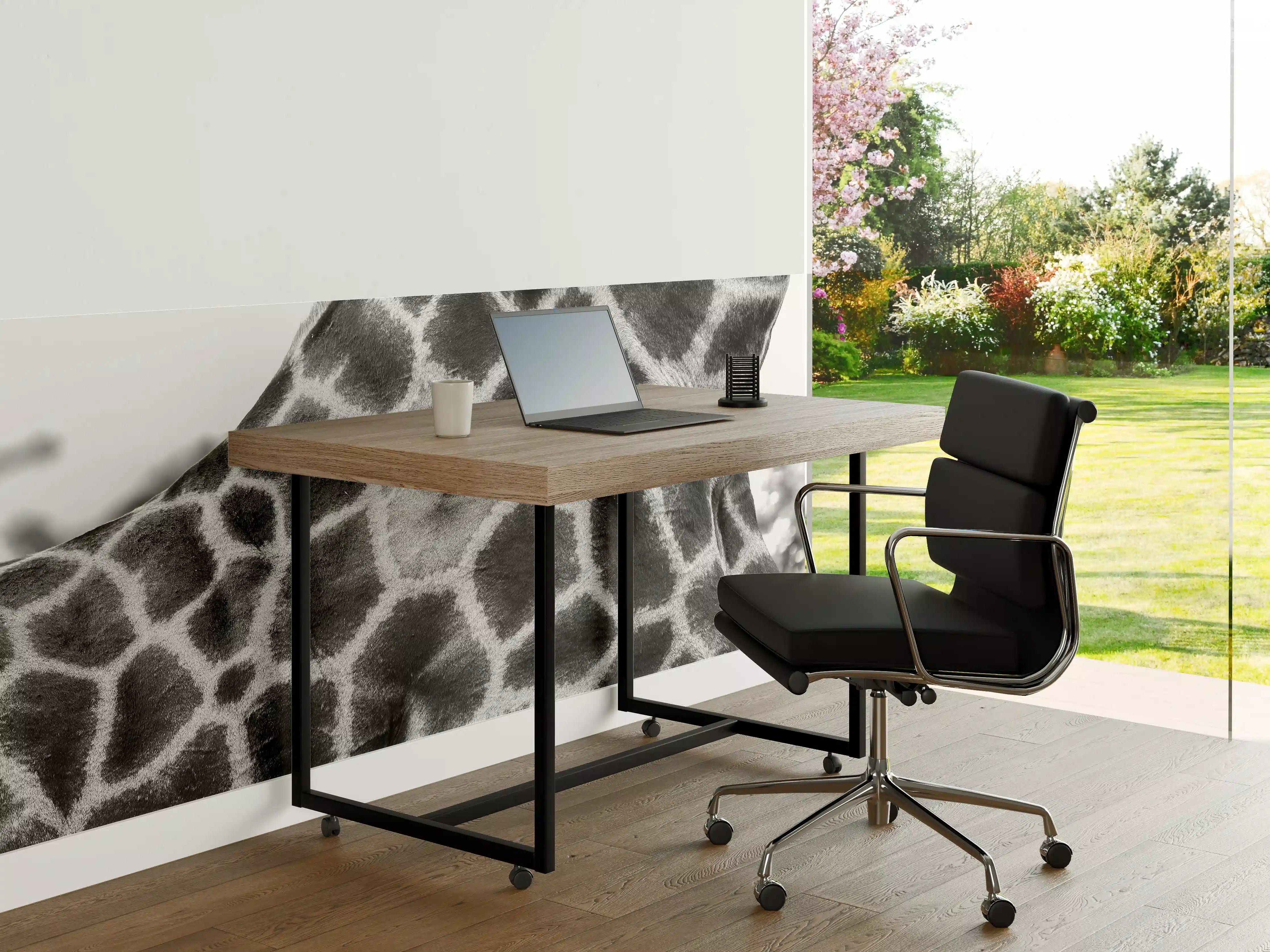 Büro Wandgestaltung - Giraffen Oberkörper