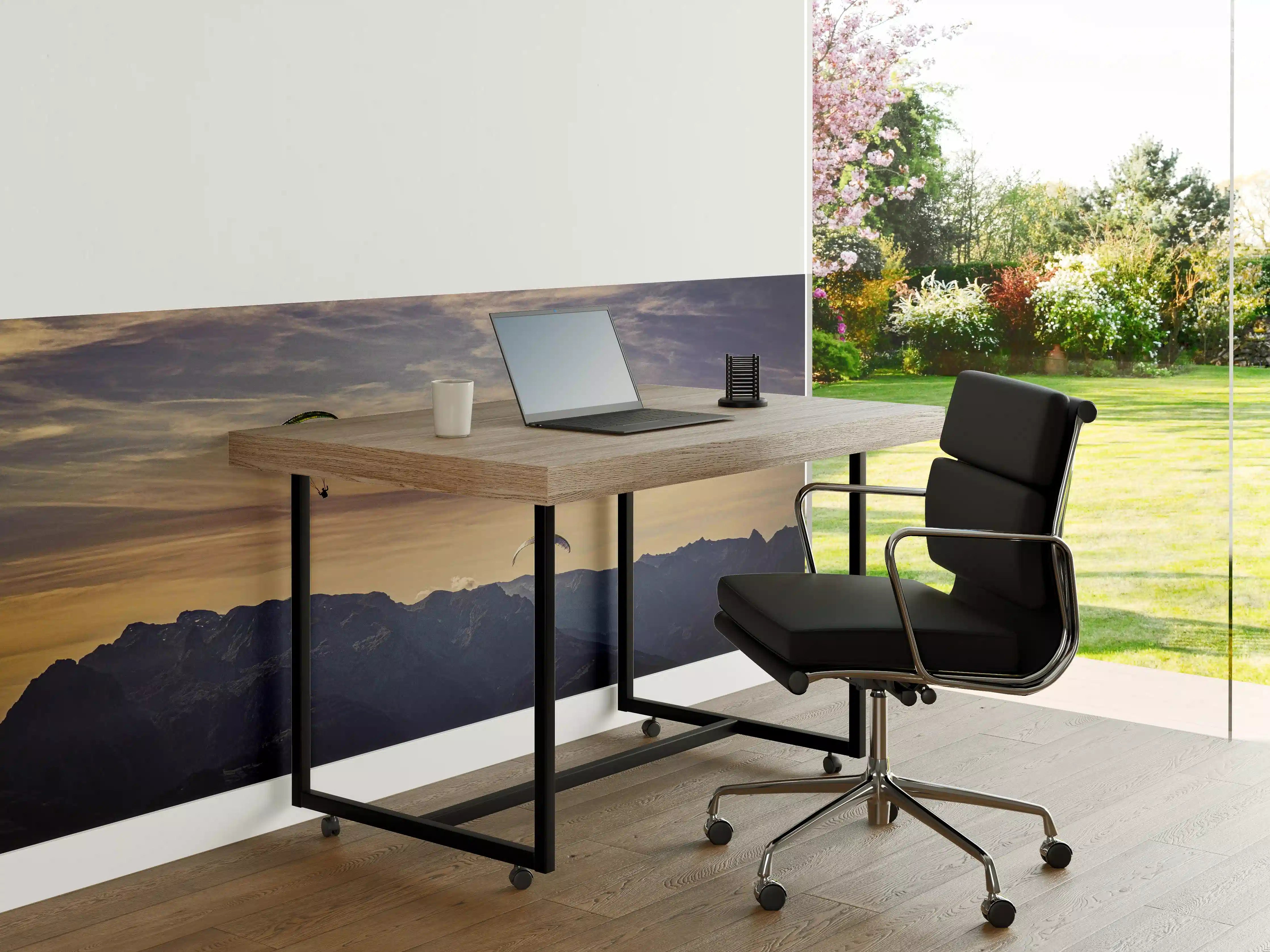 Büro Wandgestaltung - Gleitschirmfliegen in Österreich