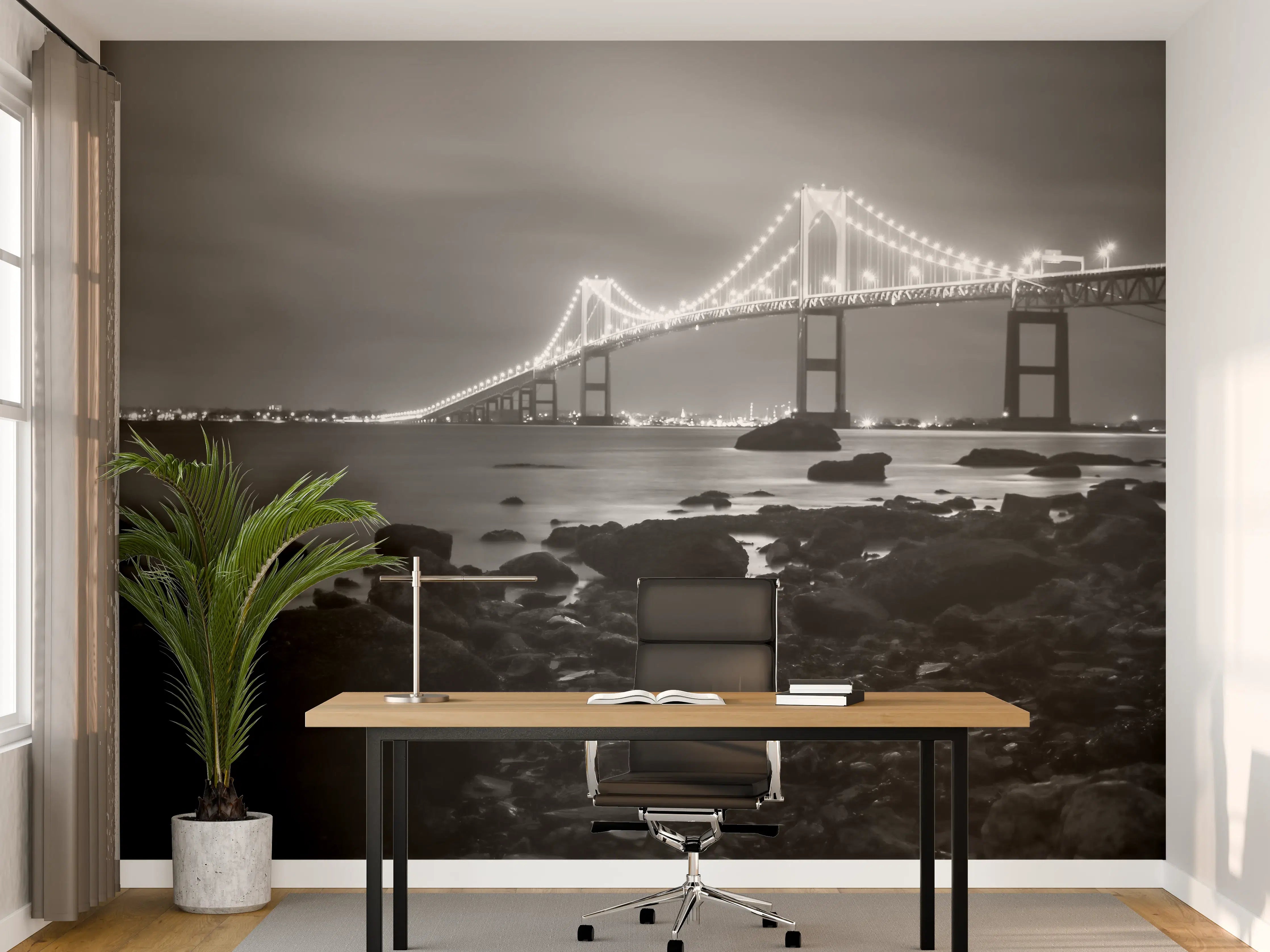 Büro Wandgestaltung - Golden Gate Brücke - San Francisco