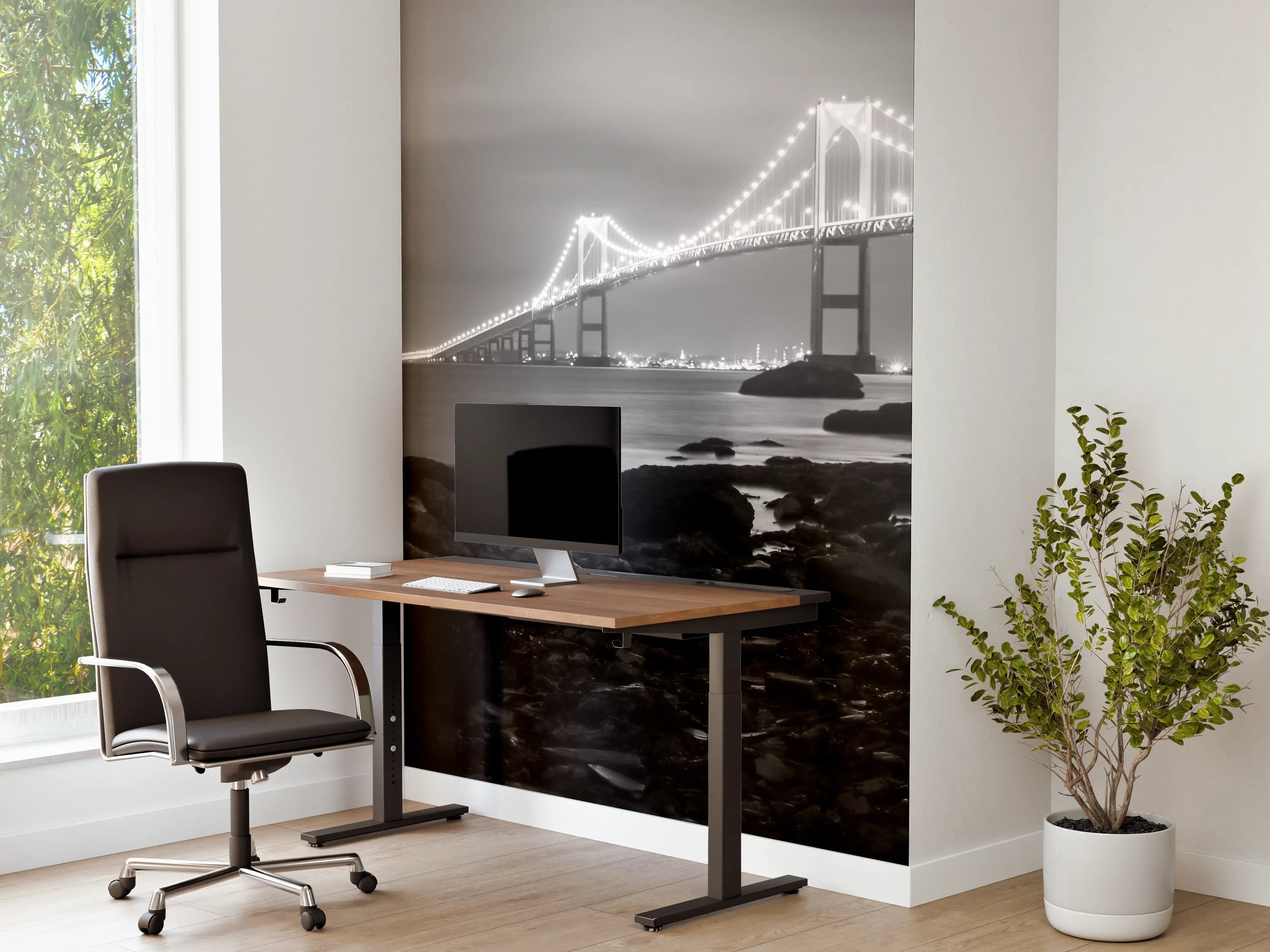 Büro Wandgestaltung - Golden Gate Brücke - San Francisco