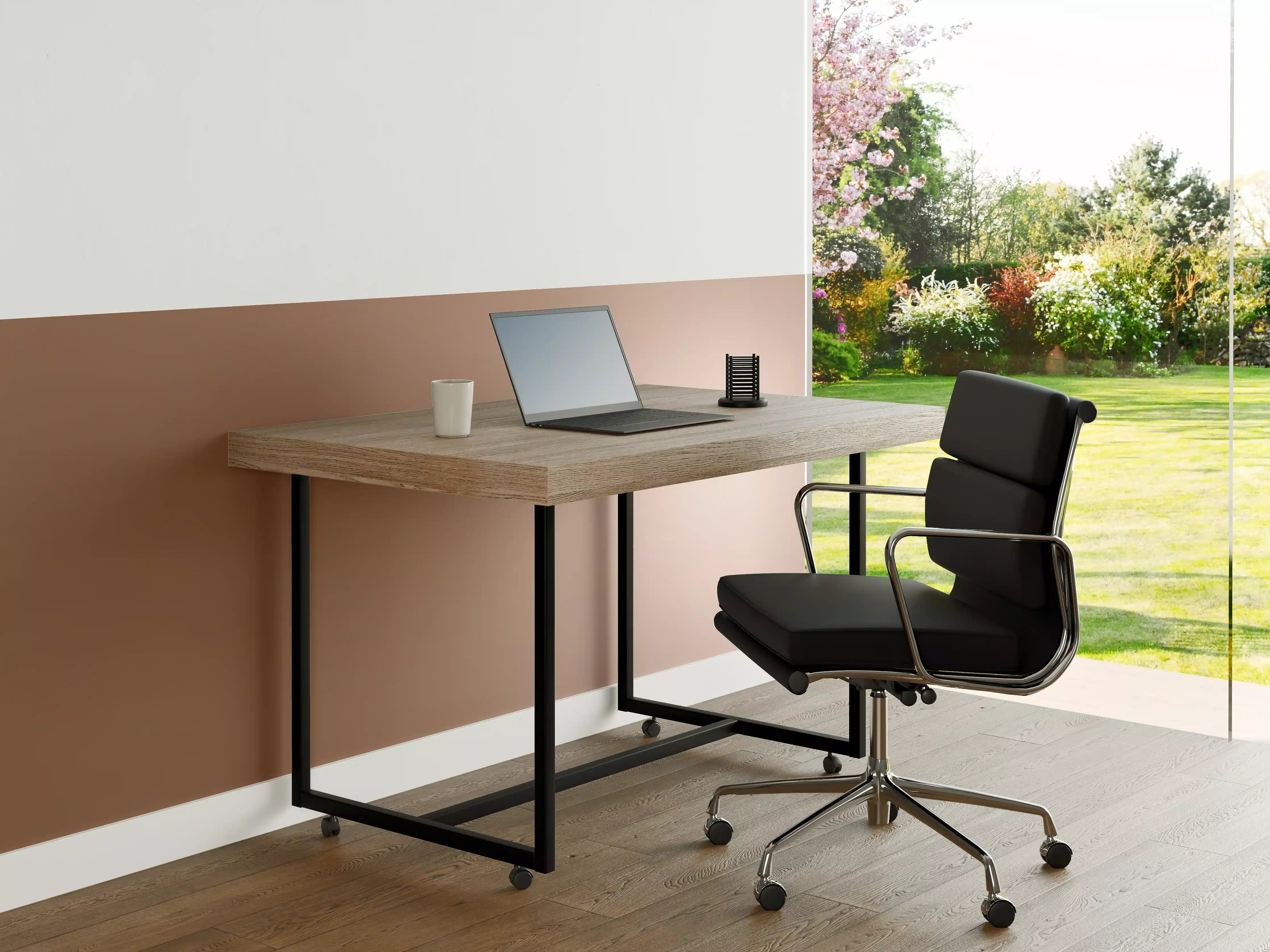 Büro Wandgestaltung - Gradient Rose - Hintergrundtextur
