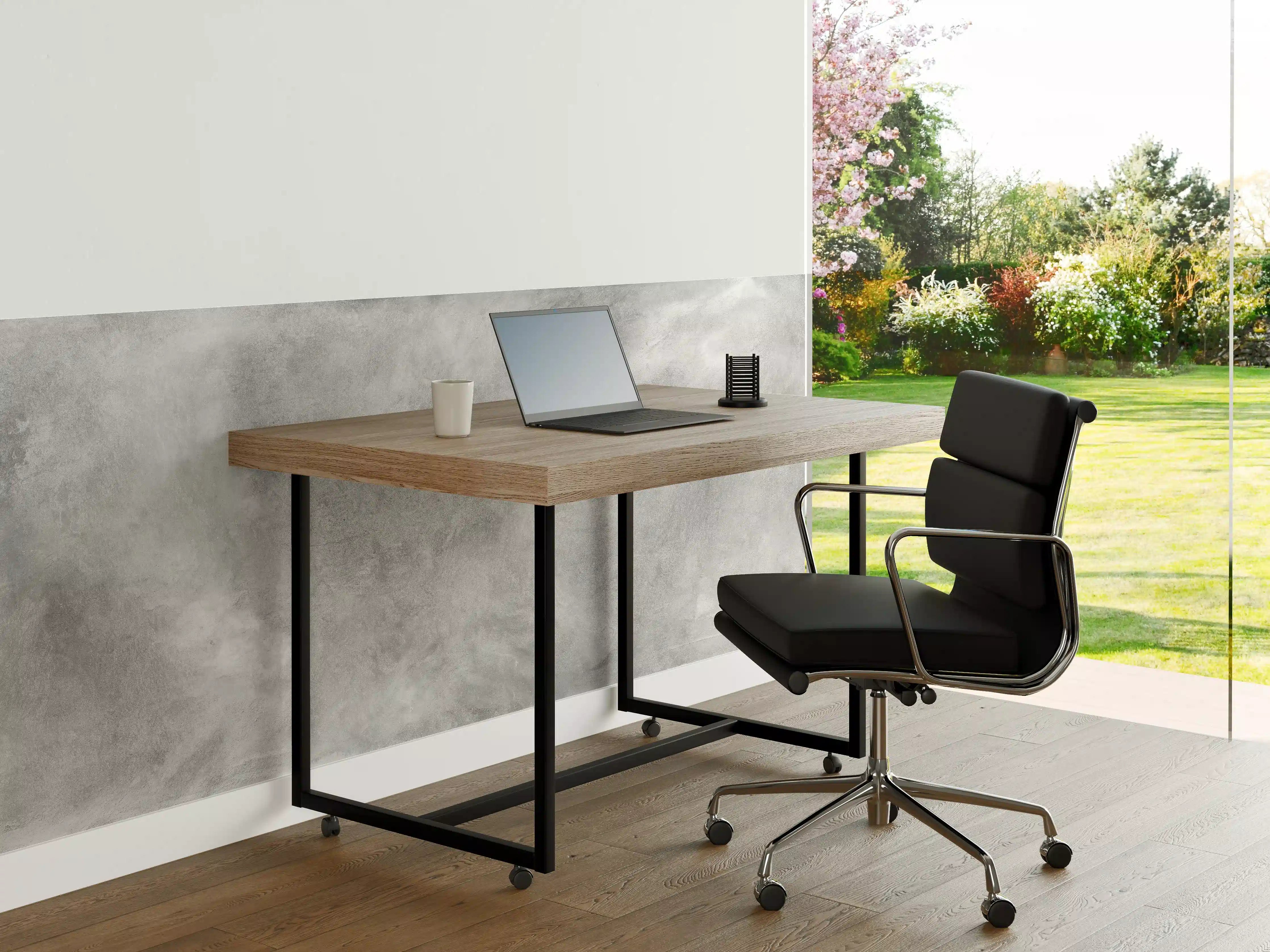 Büro Wandgestaltung - Gräuliches Marmor Design