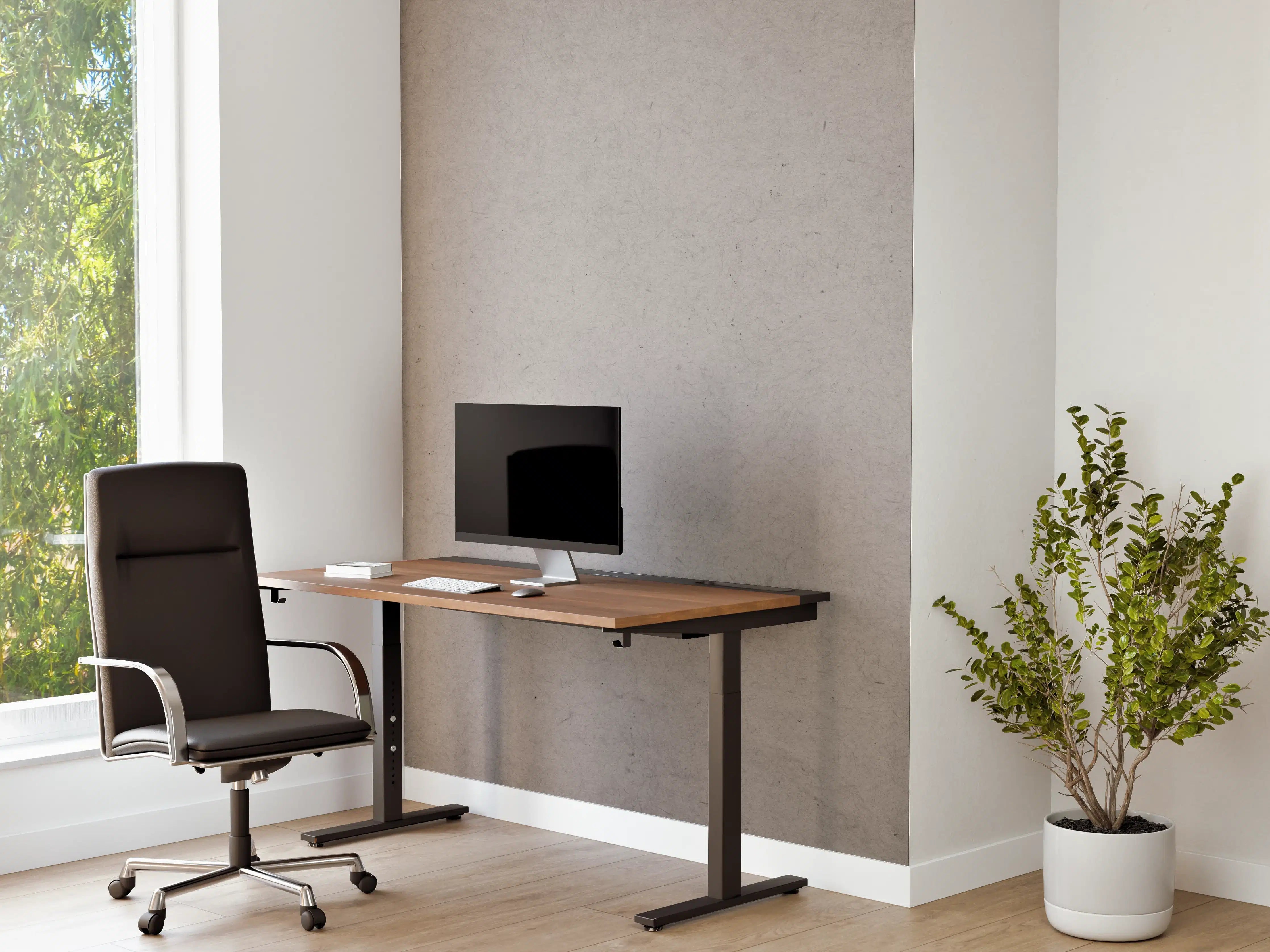 Büro Wandgestaltung - Gräuliches Papier 