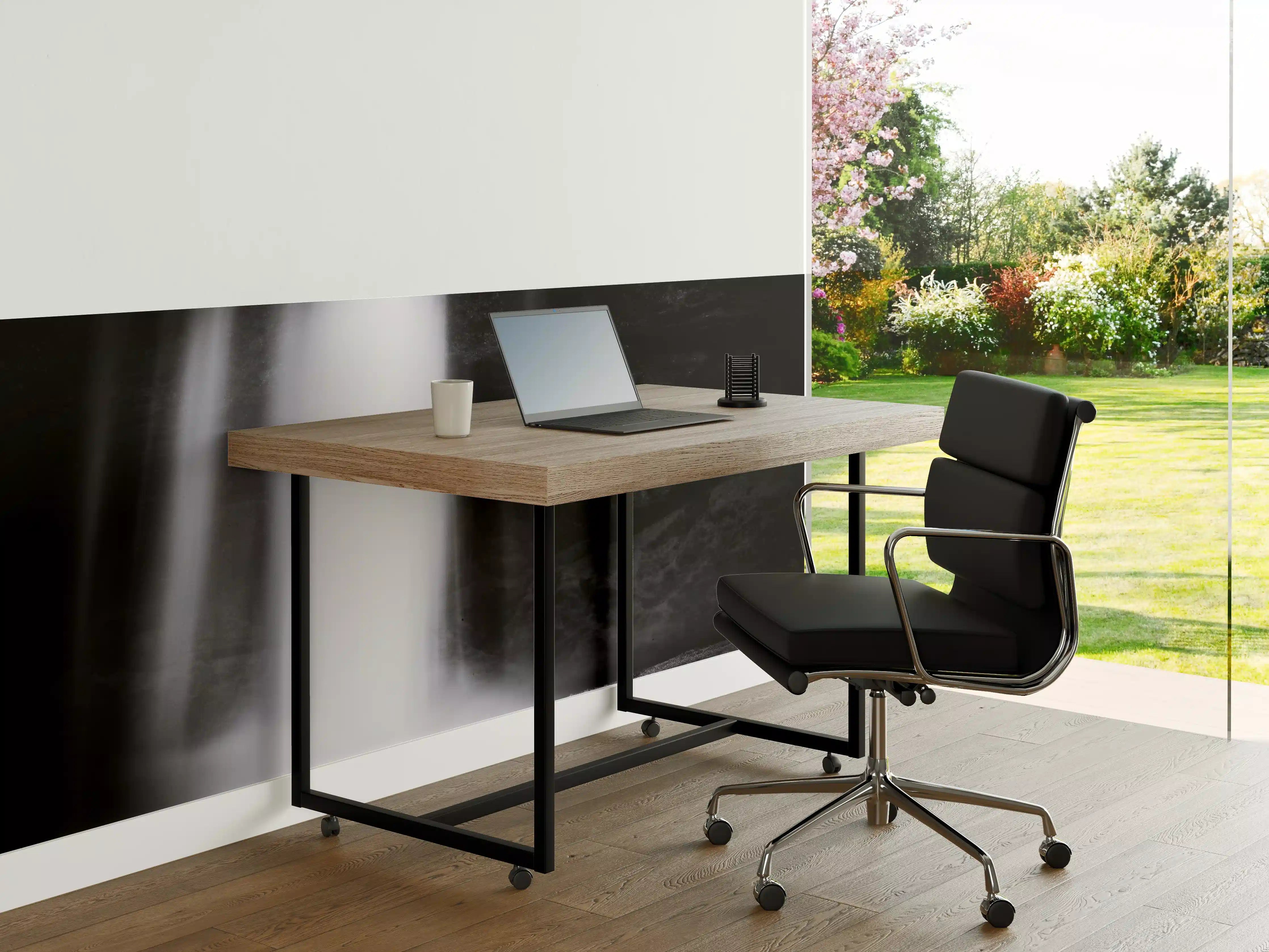 Büro Wandgestaltung - Grauer Wasserfall in Schatten