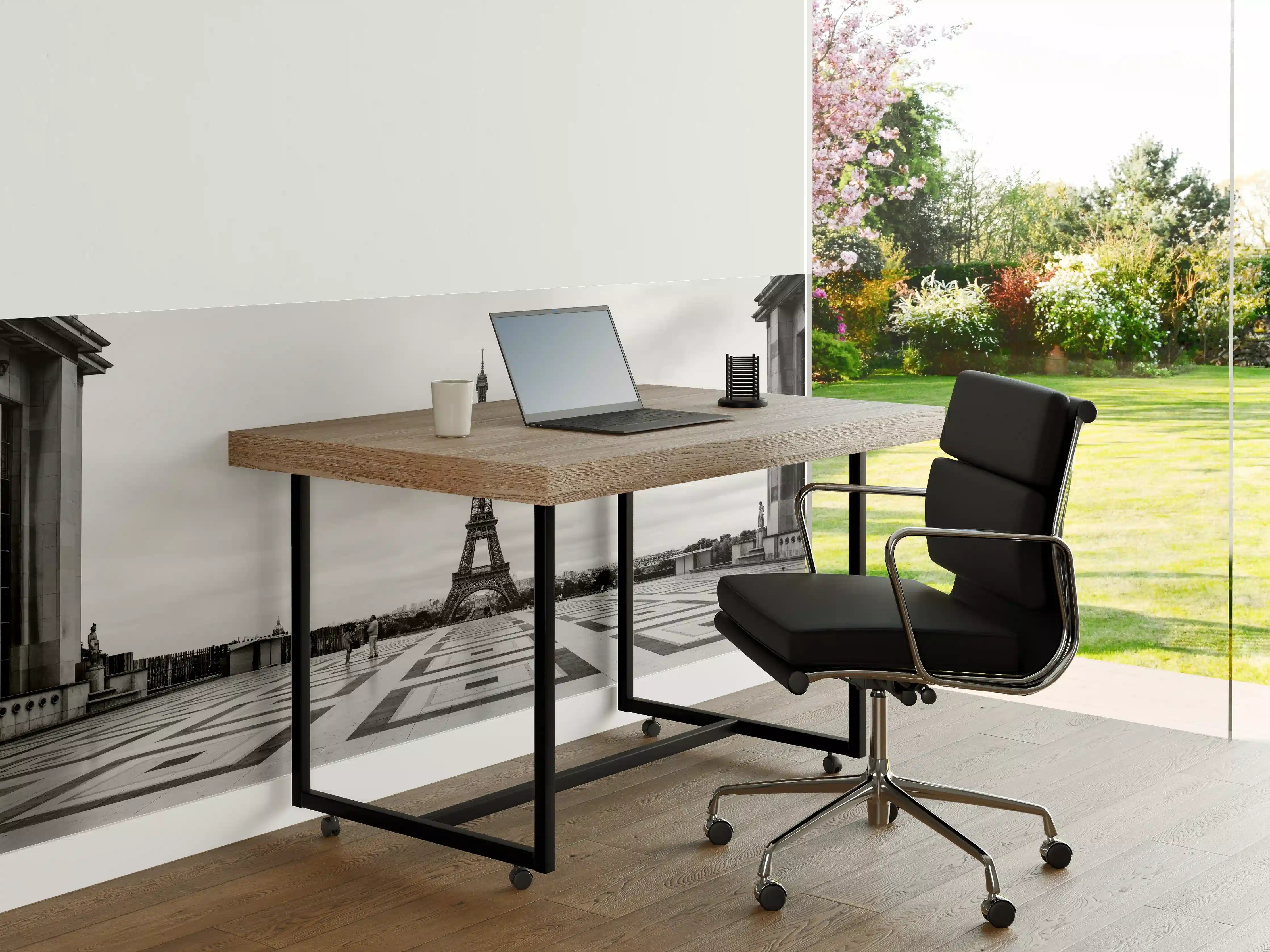 Büro Wandgestaltung - Grauschimmer am Eiffelturm