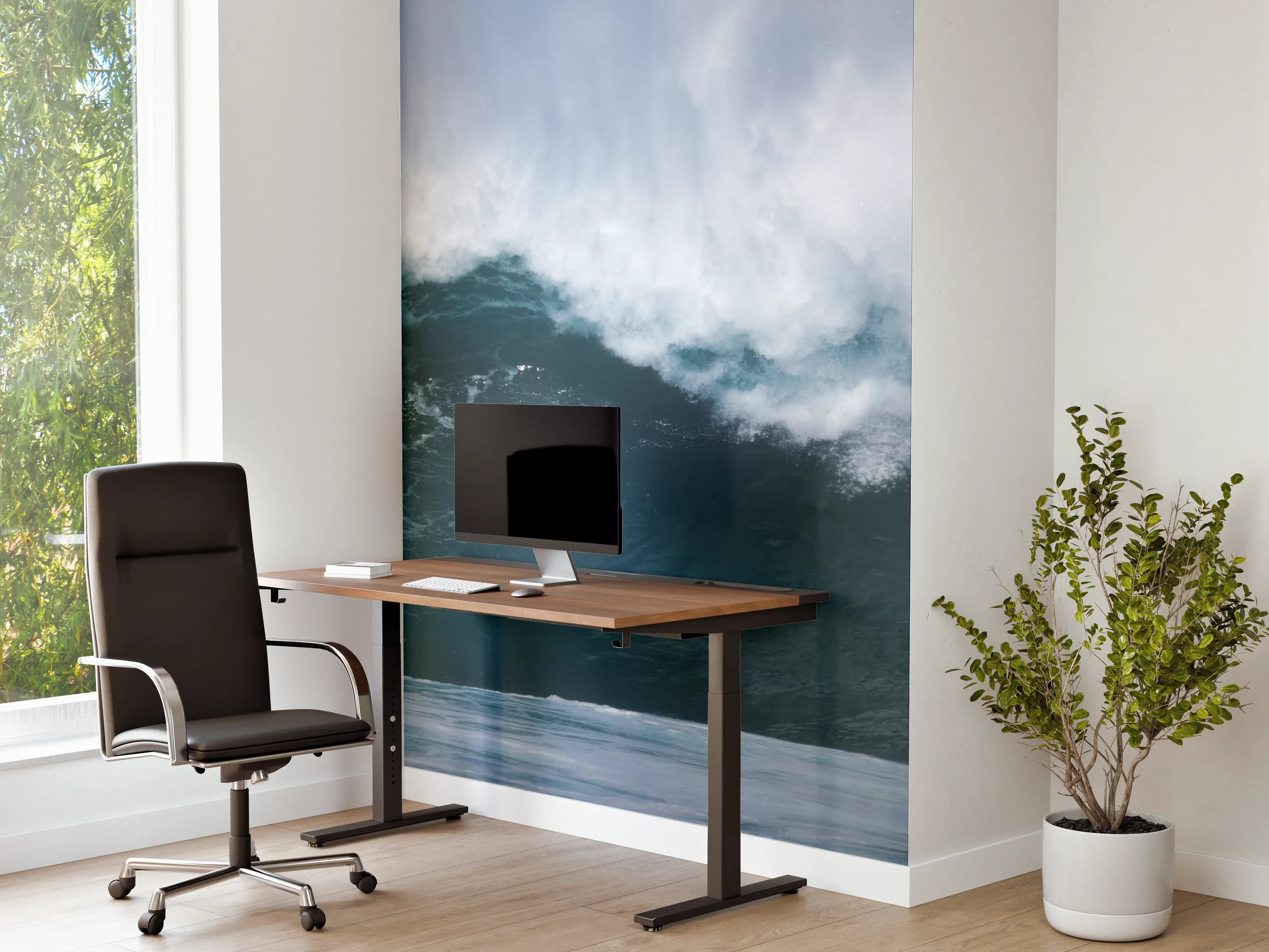 Büro Wandgestaltung - Große Welle im Ozean