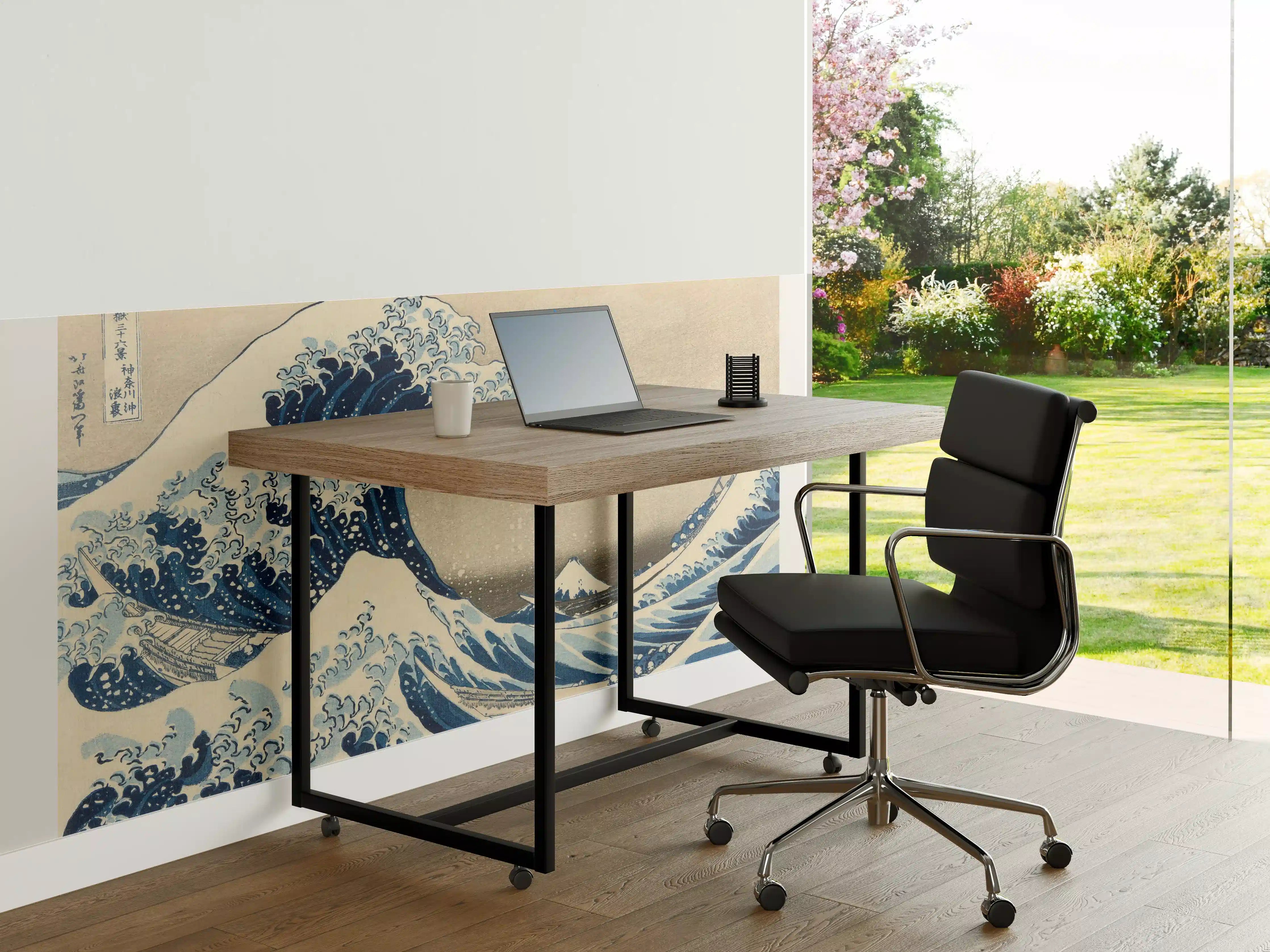 Büro Wandgestaltung - Große Wellen - Gemälde
