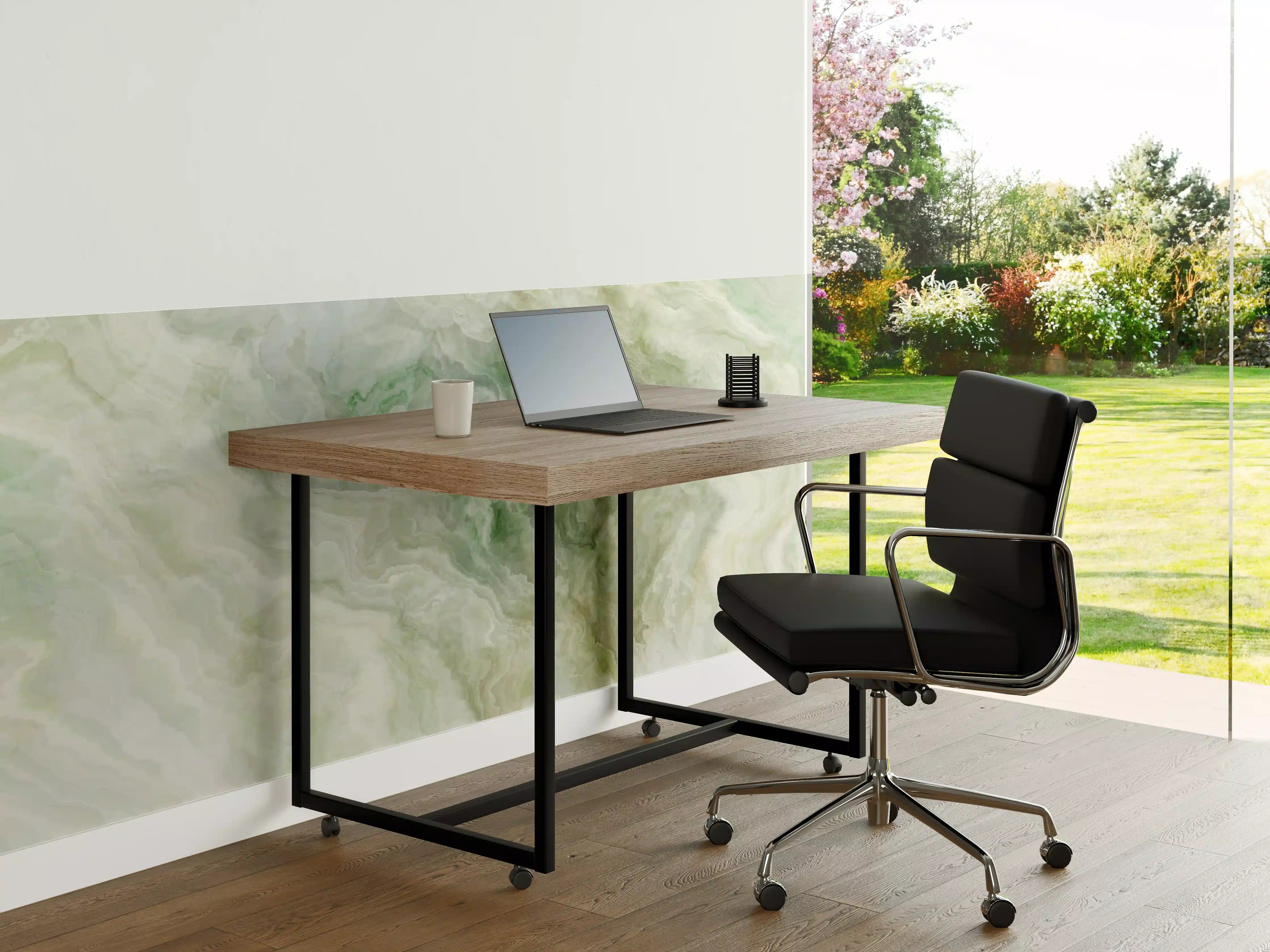 Büro Wandgestaltung - Grünlicher Onyx