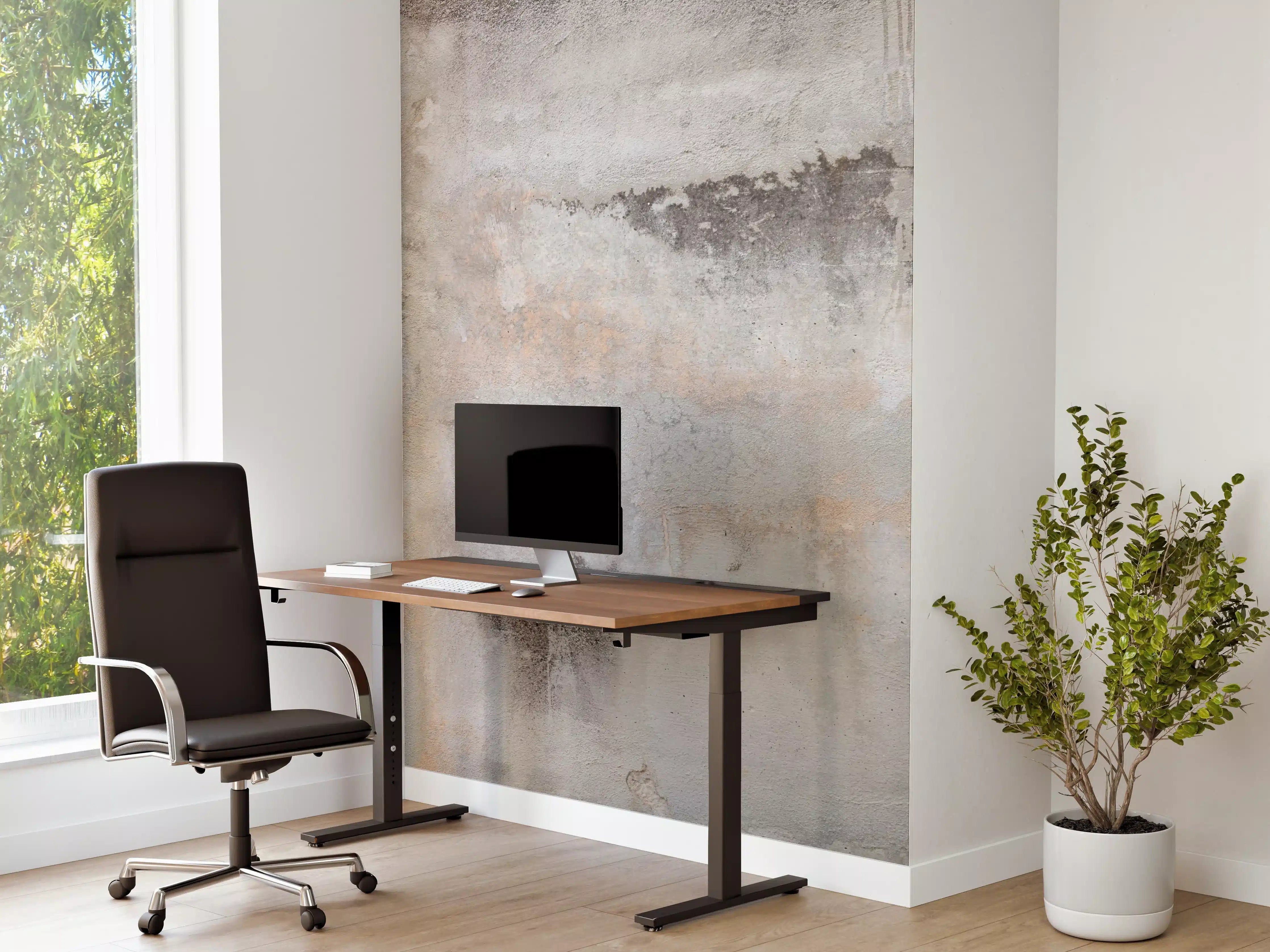 Büro Wandgestaltung - Grunge Betonwand