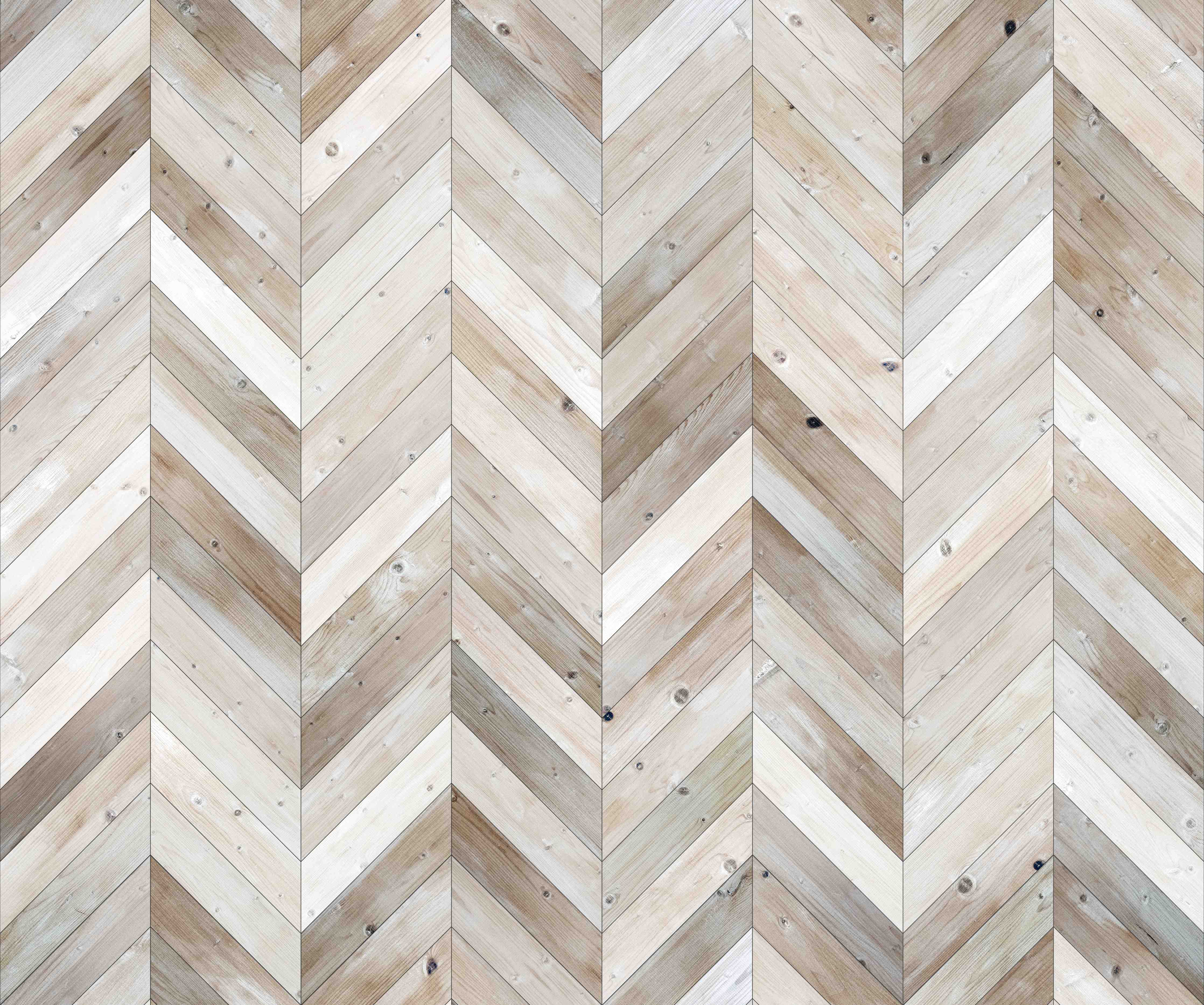 Büro Wandgestaltung-Helle Holzpaneele mit Chevron-Muster