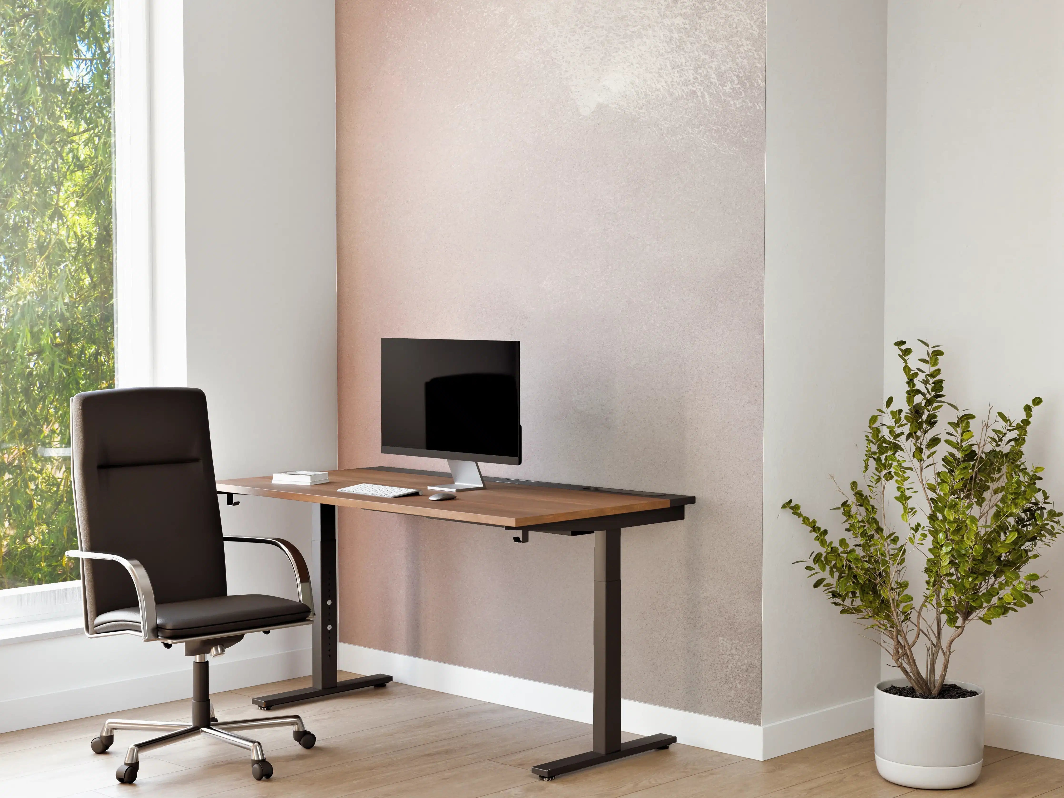 Büro Wandgestaltung - Helles Grau-Marble-Muster