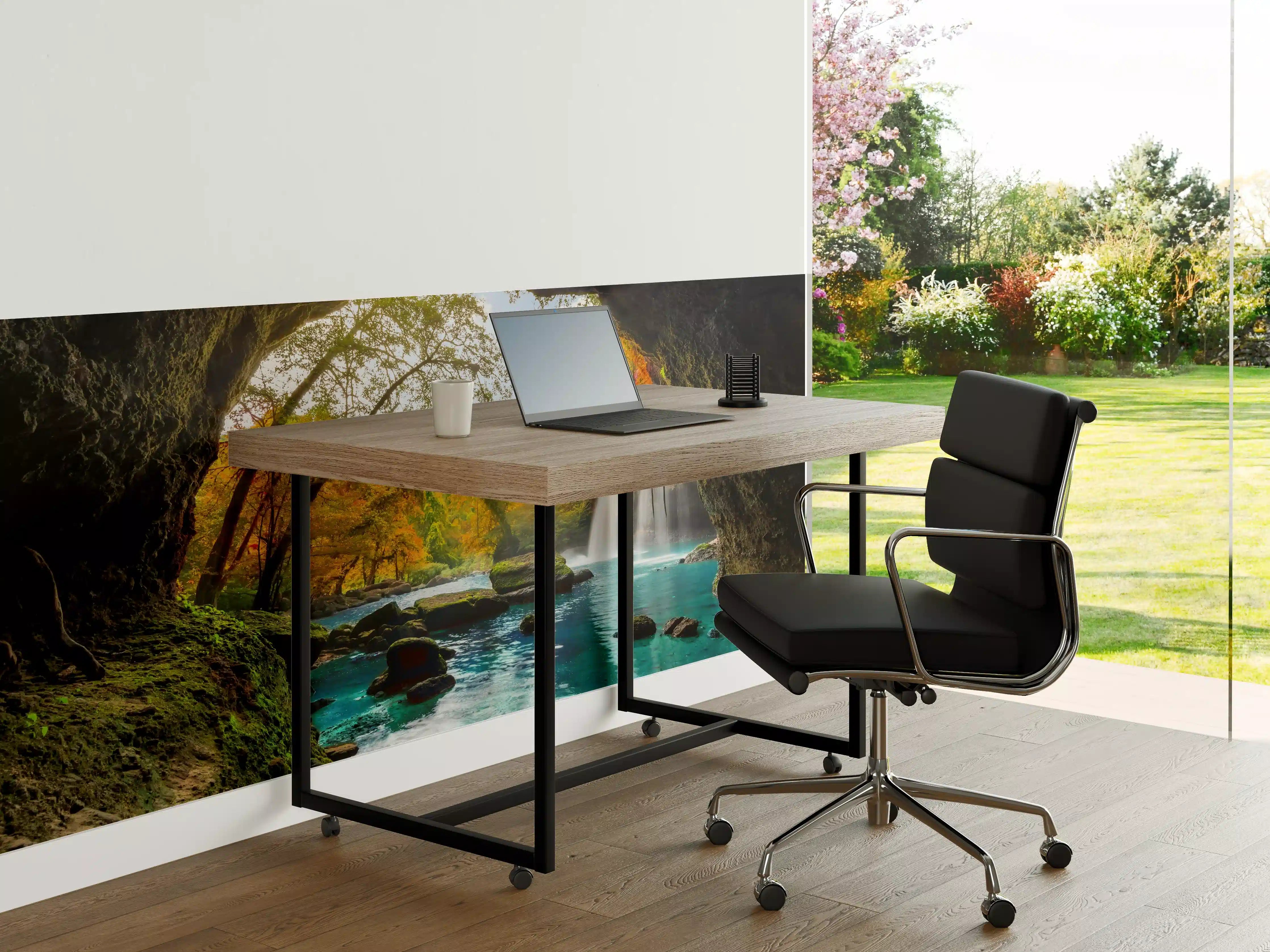 Büro Wandgestaltung - Heo Suwat Wasserfall in Thailand