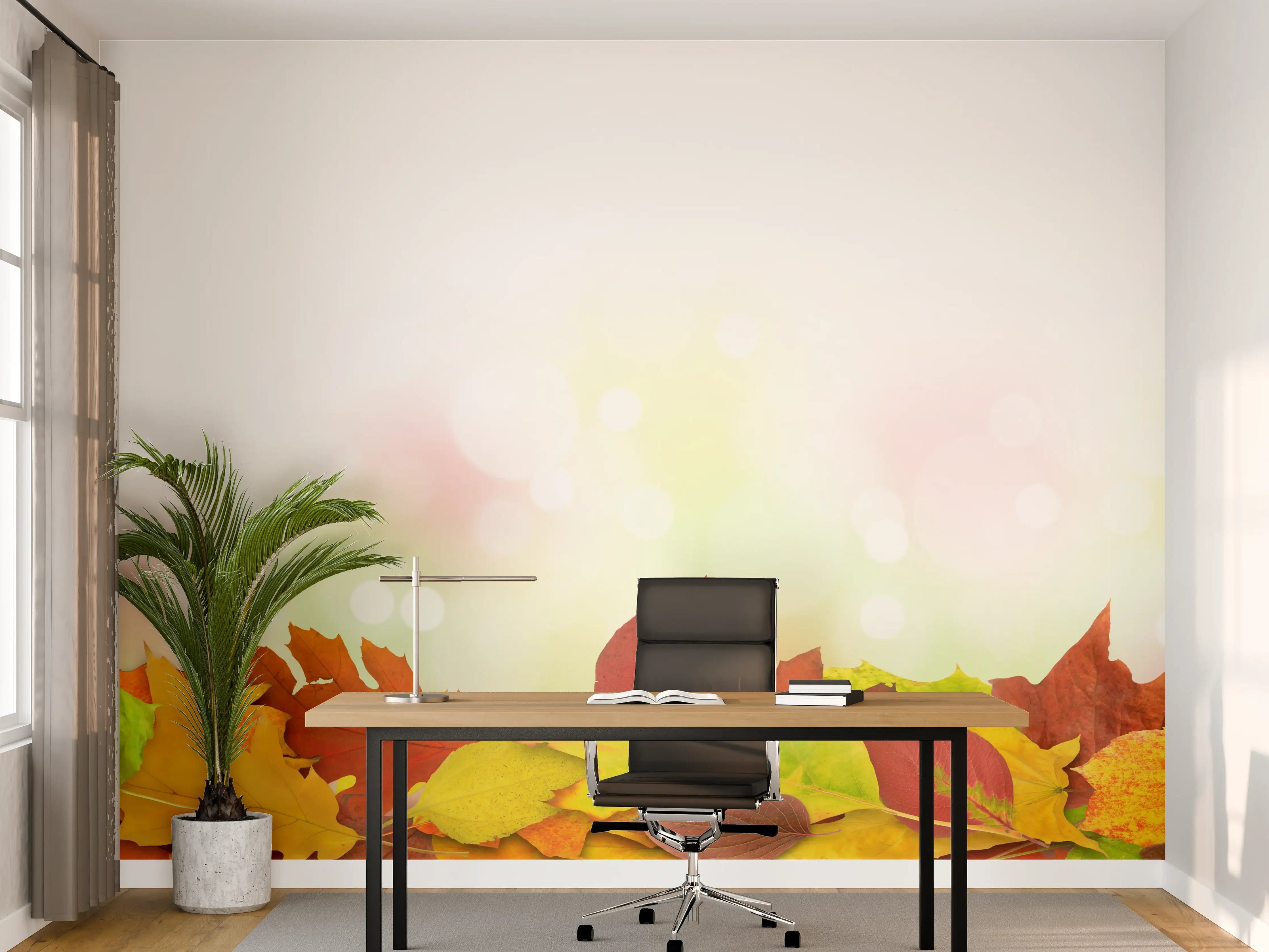Büro Wandgestaltung - Herbst Fantasie