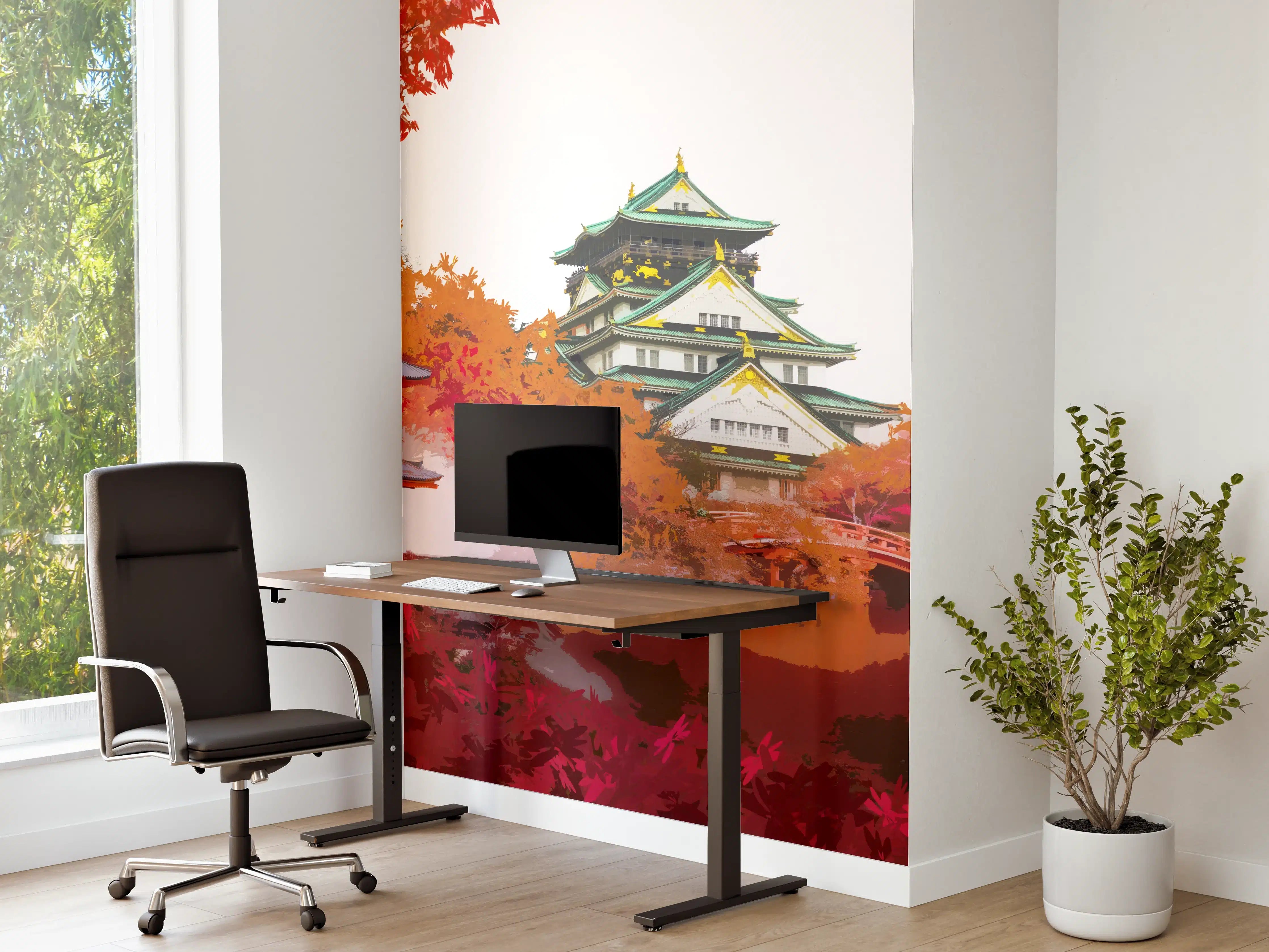 Büro Wandgestaltung - Herbst Japan Reise - Gemälde