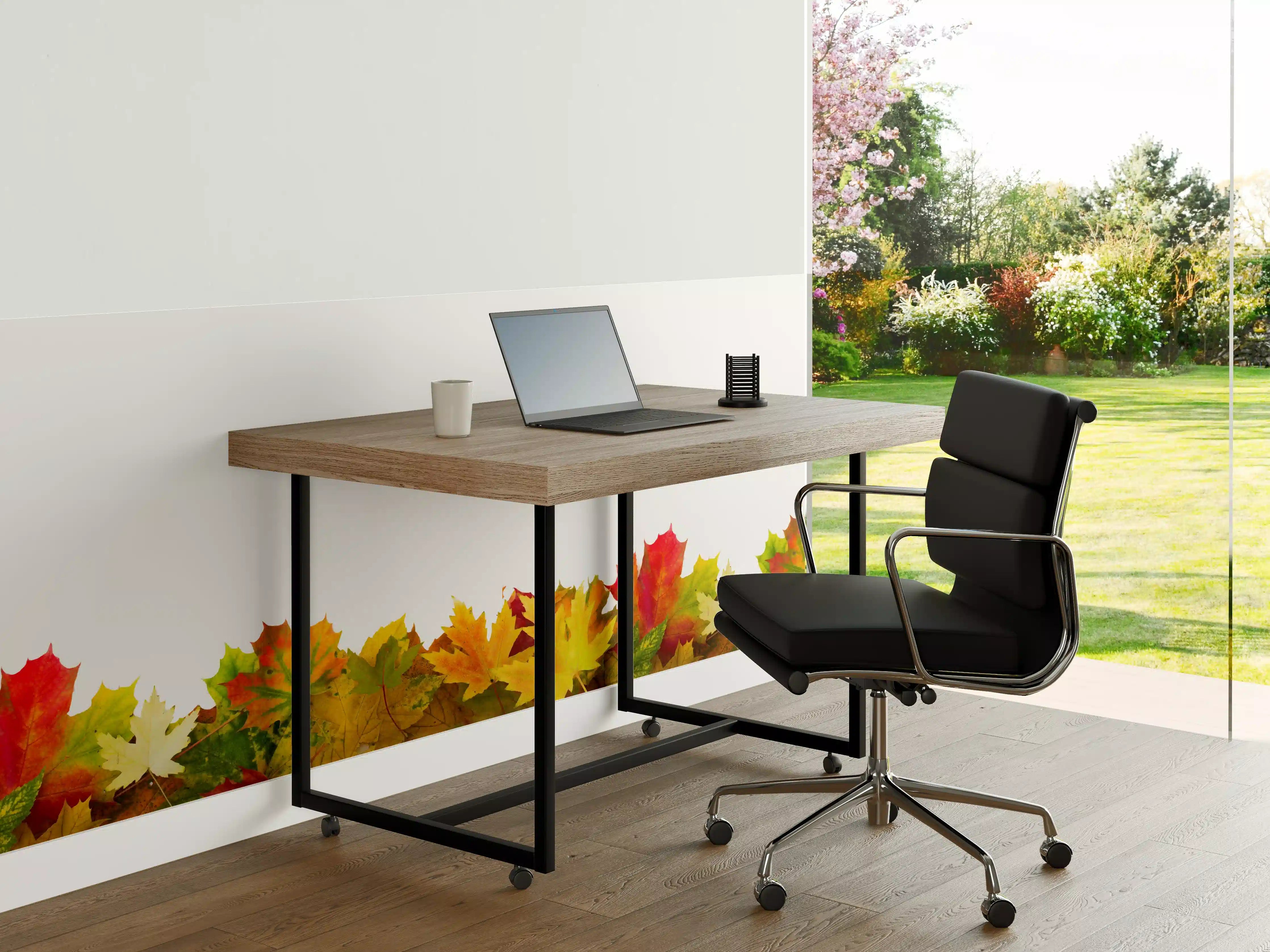 Büro Wandgestaltung - Herbst Laub