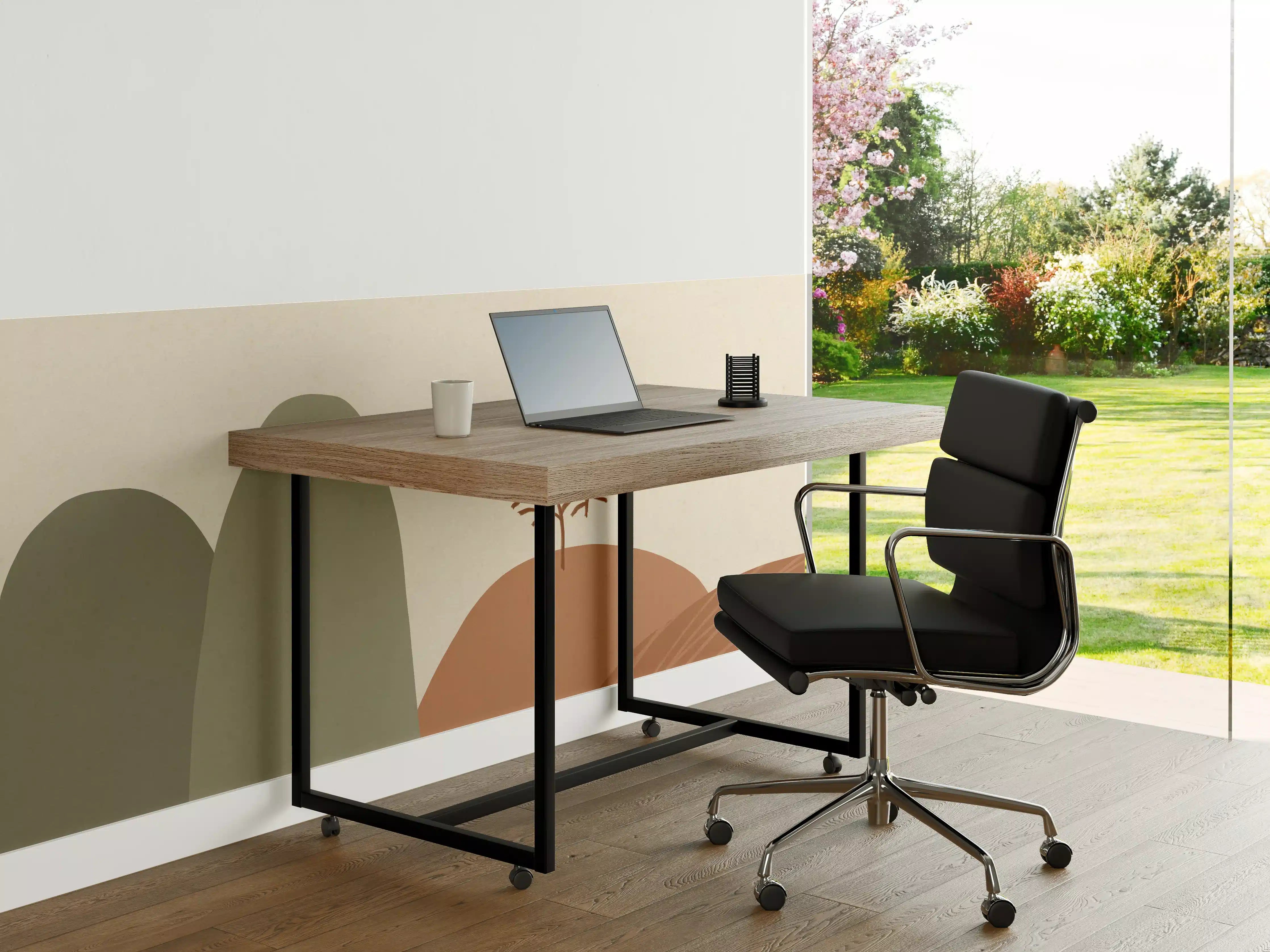 Büro Wandgestaltung - Herbstliche Baum-Collage