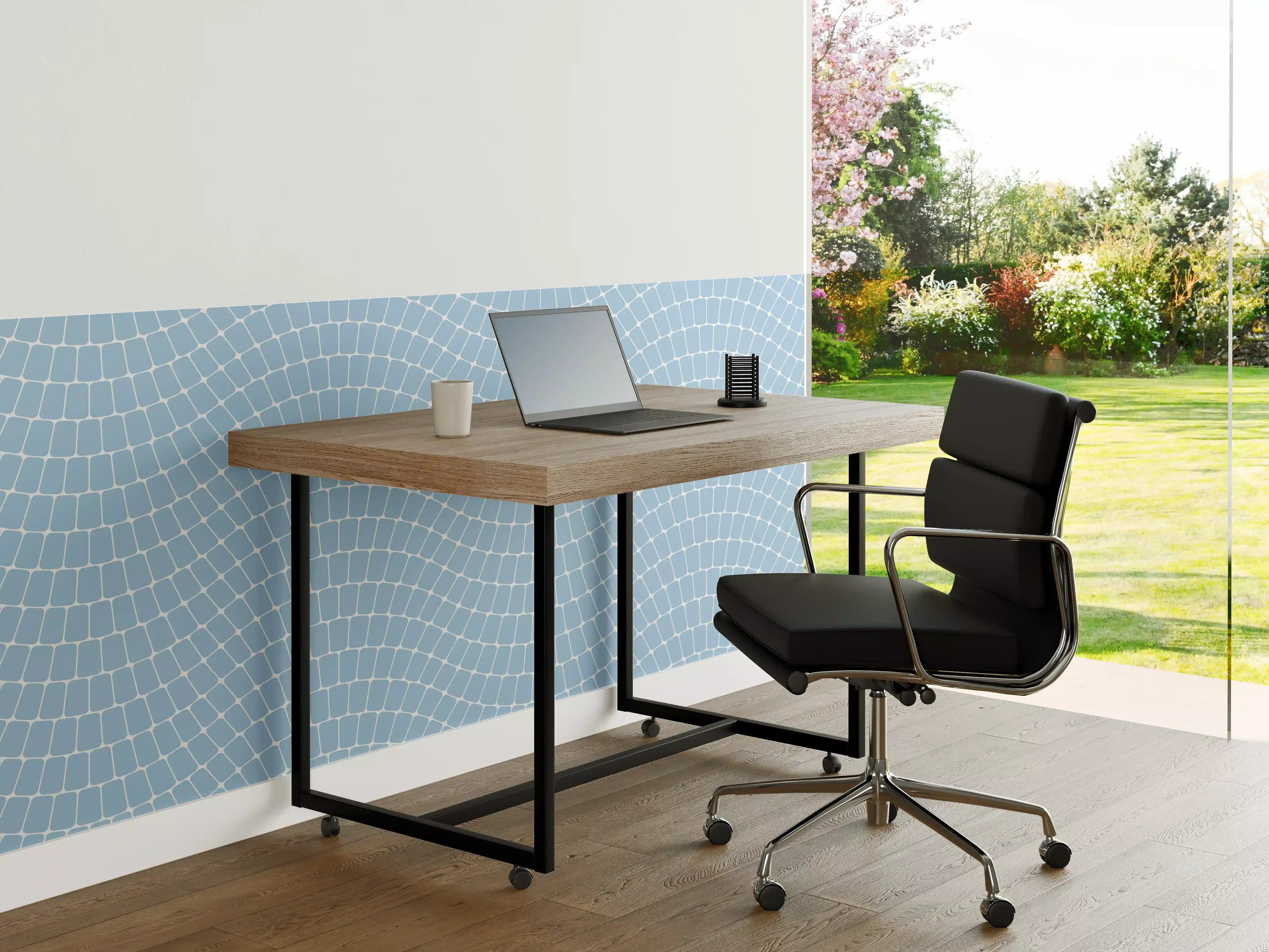 Büro Wandgestaltung - Himmel in Blau