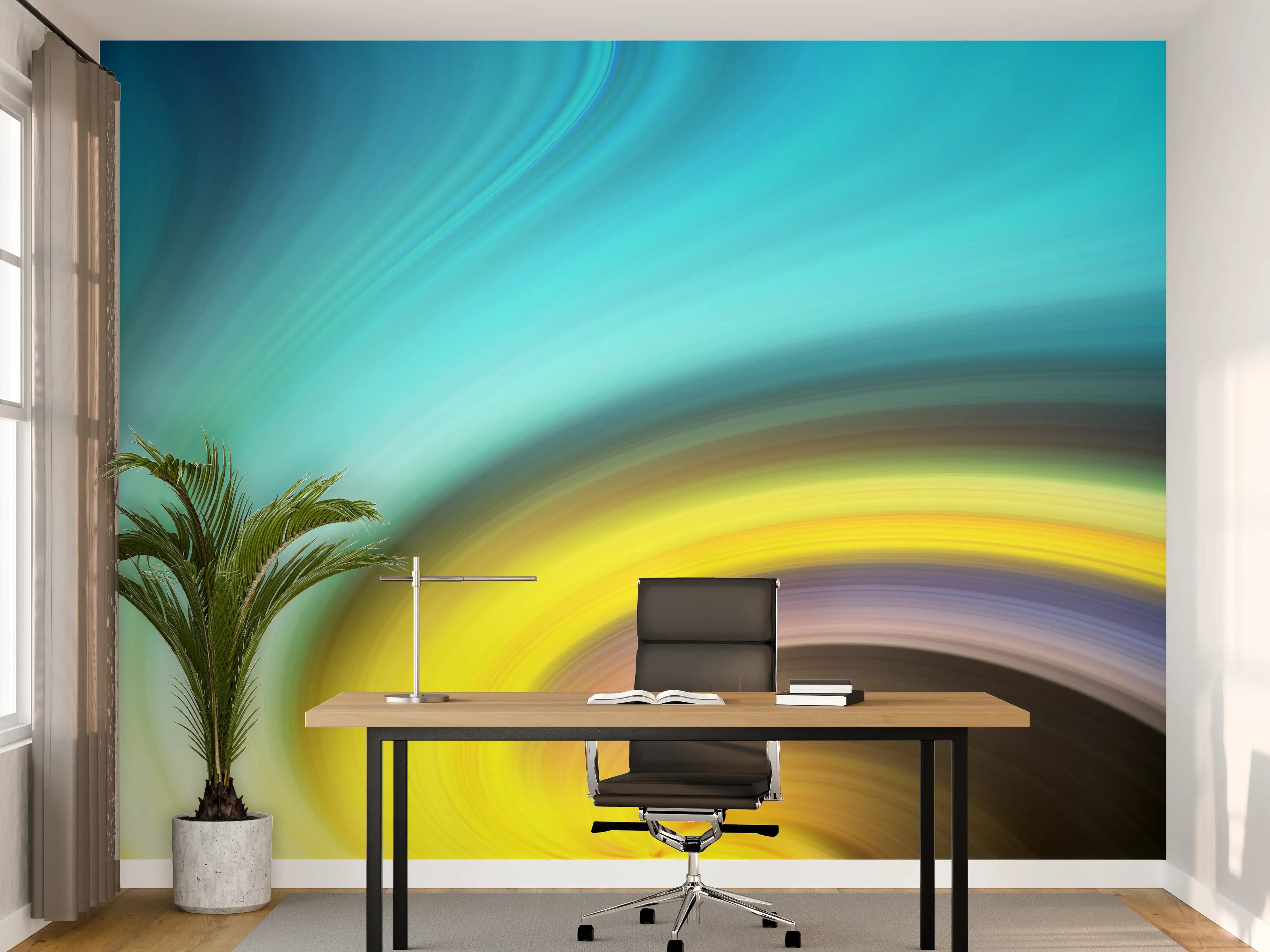 Büro Wandgestaltung - Hintergrundgestaltung