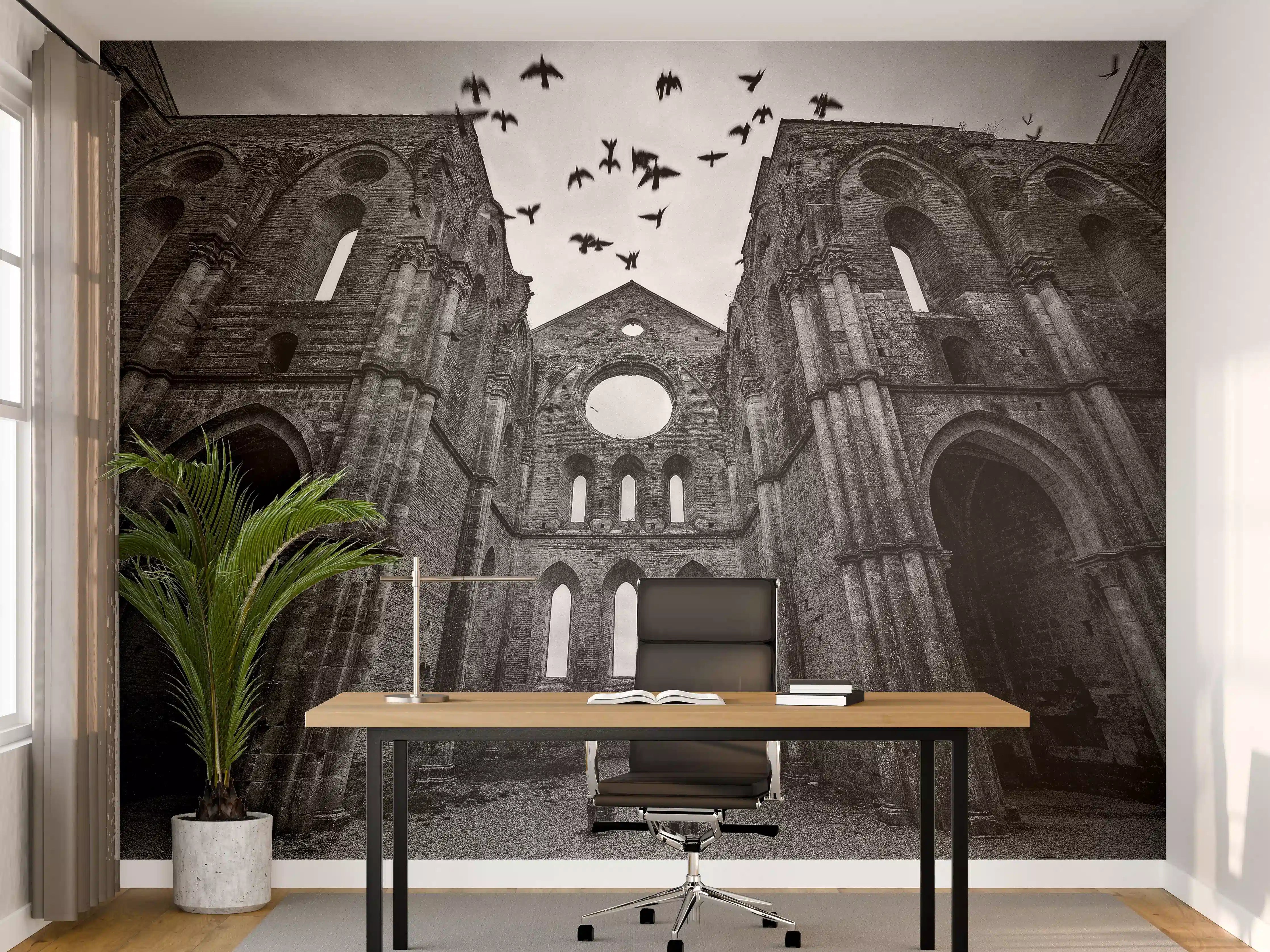 Büro Wandgestaltung - Historisches Kloster - San Galgano