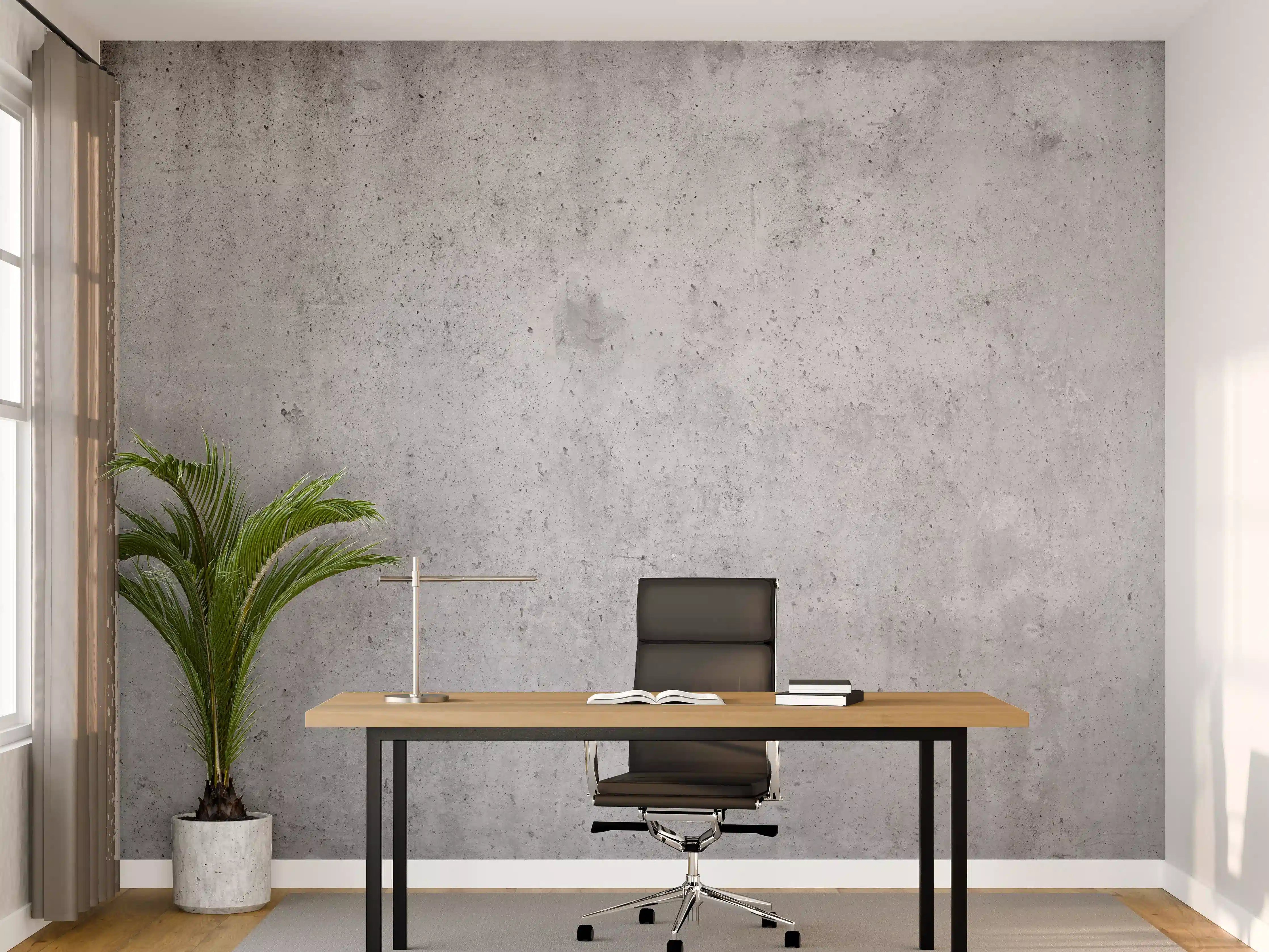 Büro Wandgestaltung - Hochauflösende Beton-Tapete