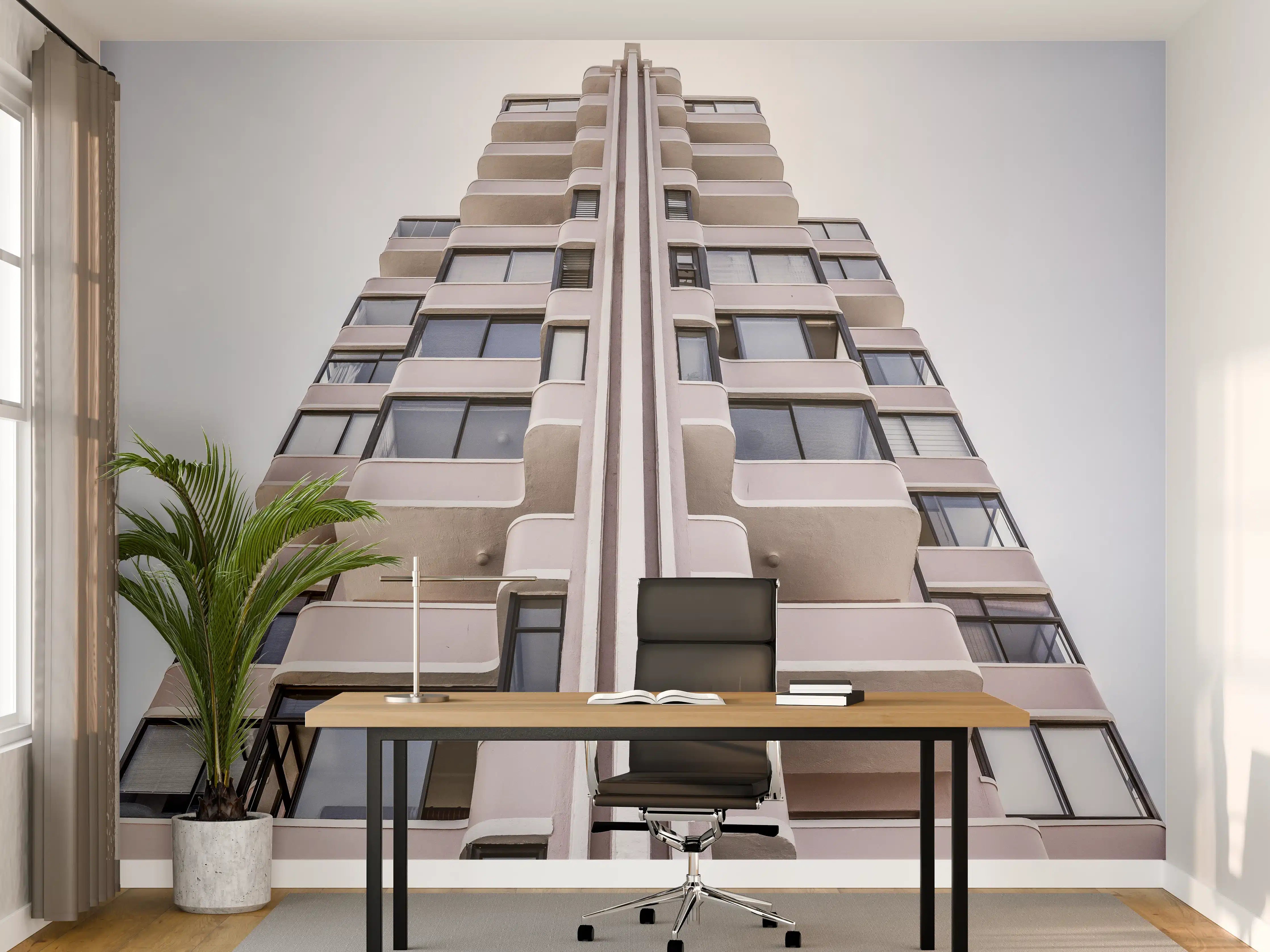 Büro Wandgestaltung - Hohe Architektur