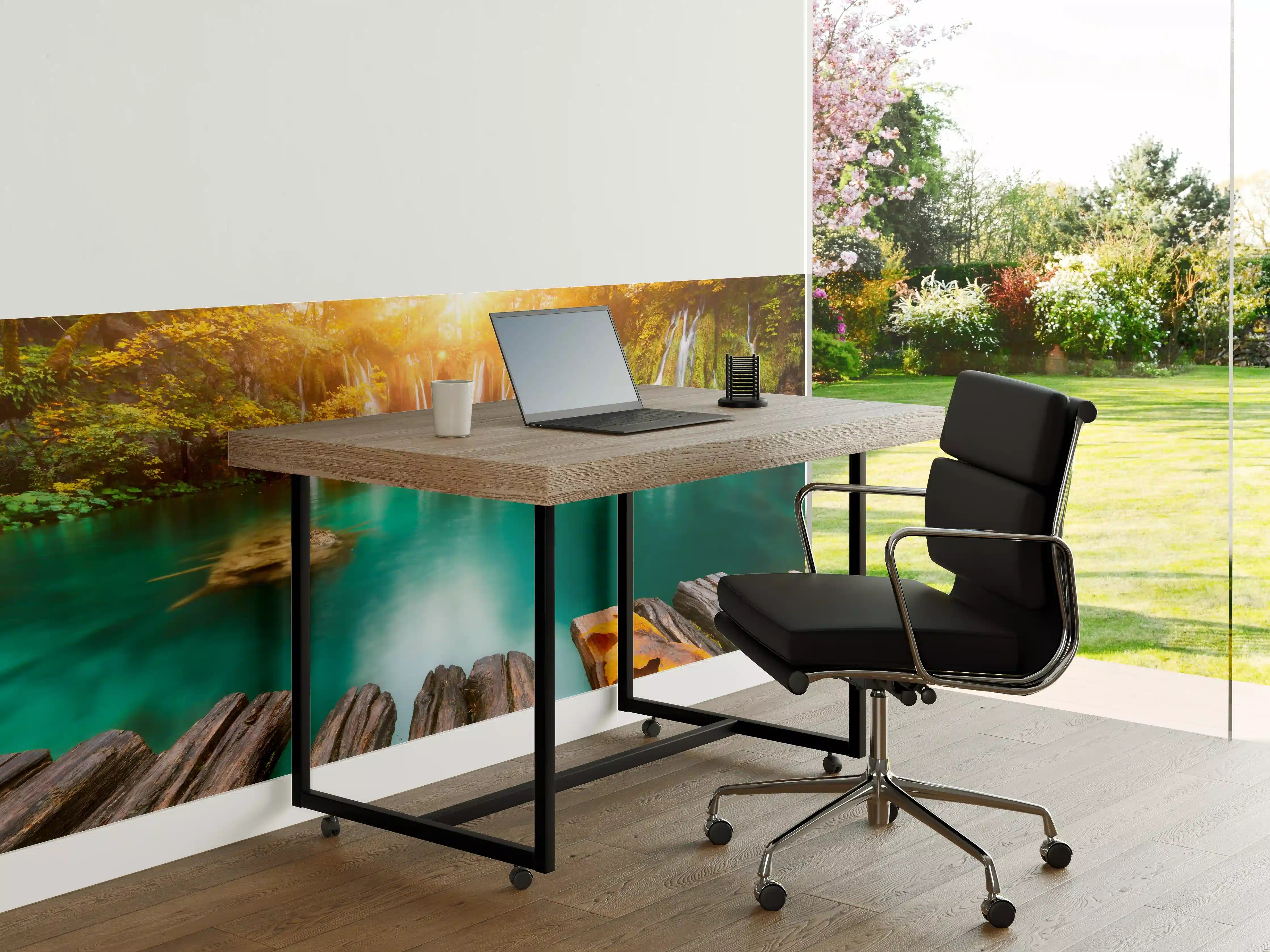 Büro Wandgestaltung - Idyllischer See im Plitvicer Nationalpark