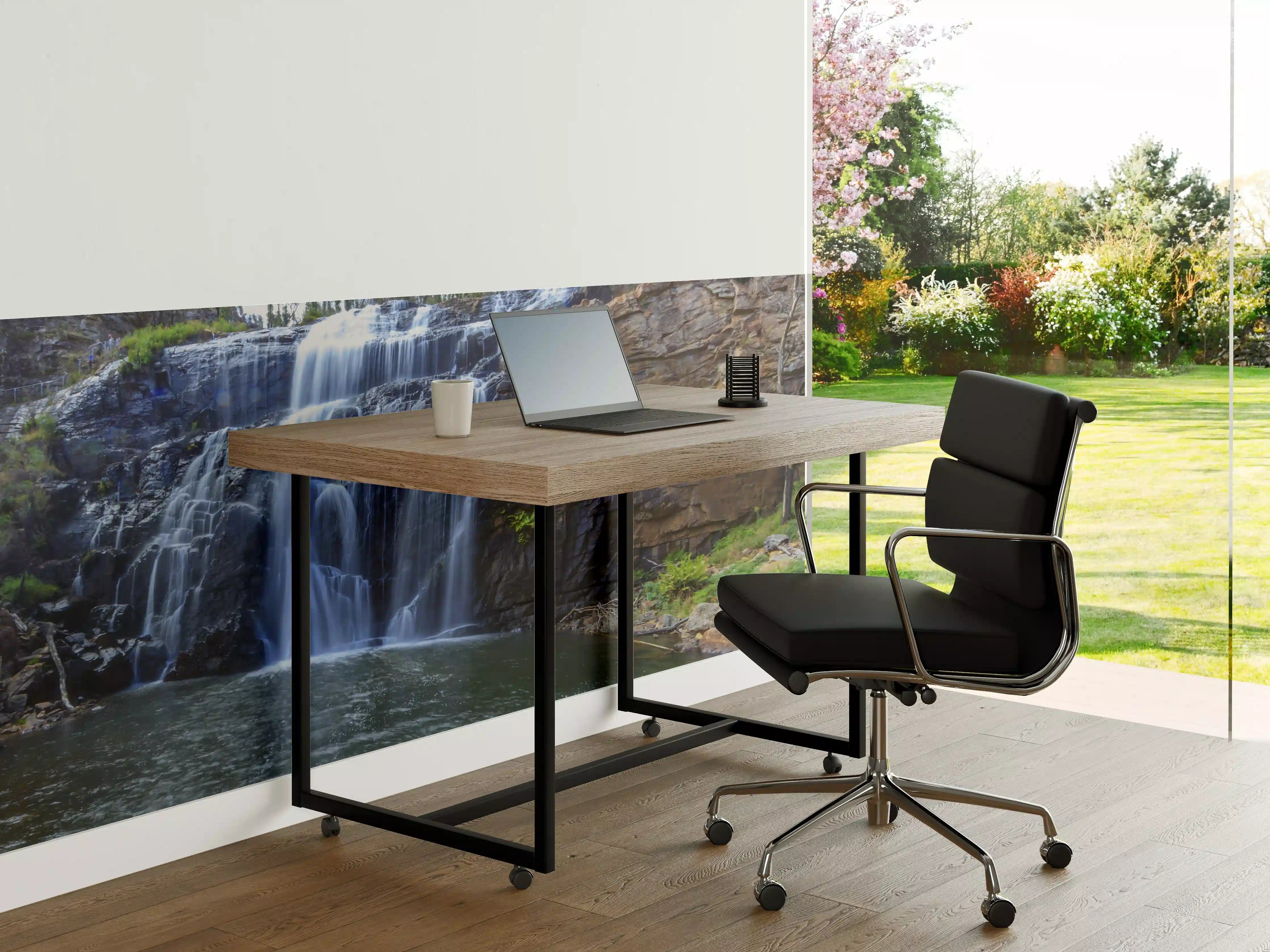 Büro Wandgestaltung - Idyllischer Wasserfall in New South Wales Australien