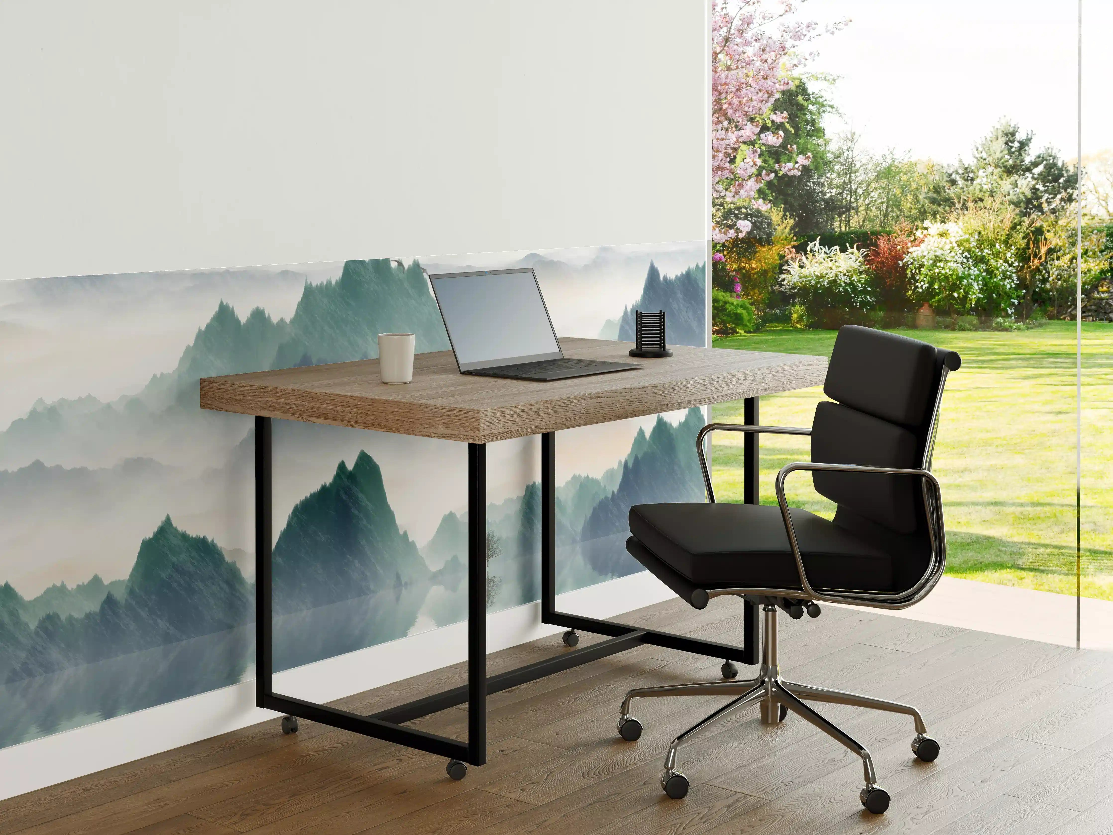 Büro Wandgestaltung - In den Bergen - Moderne Kunst