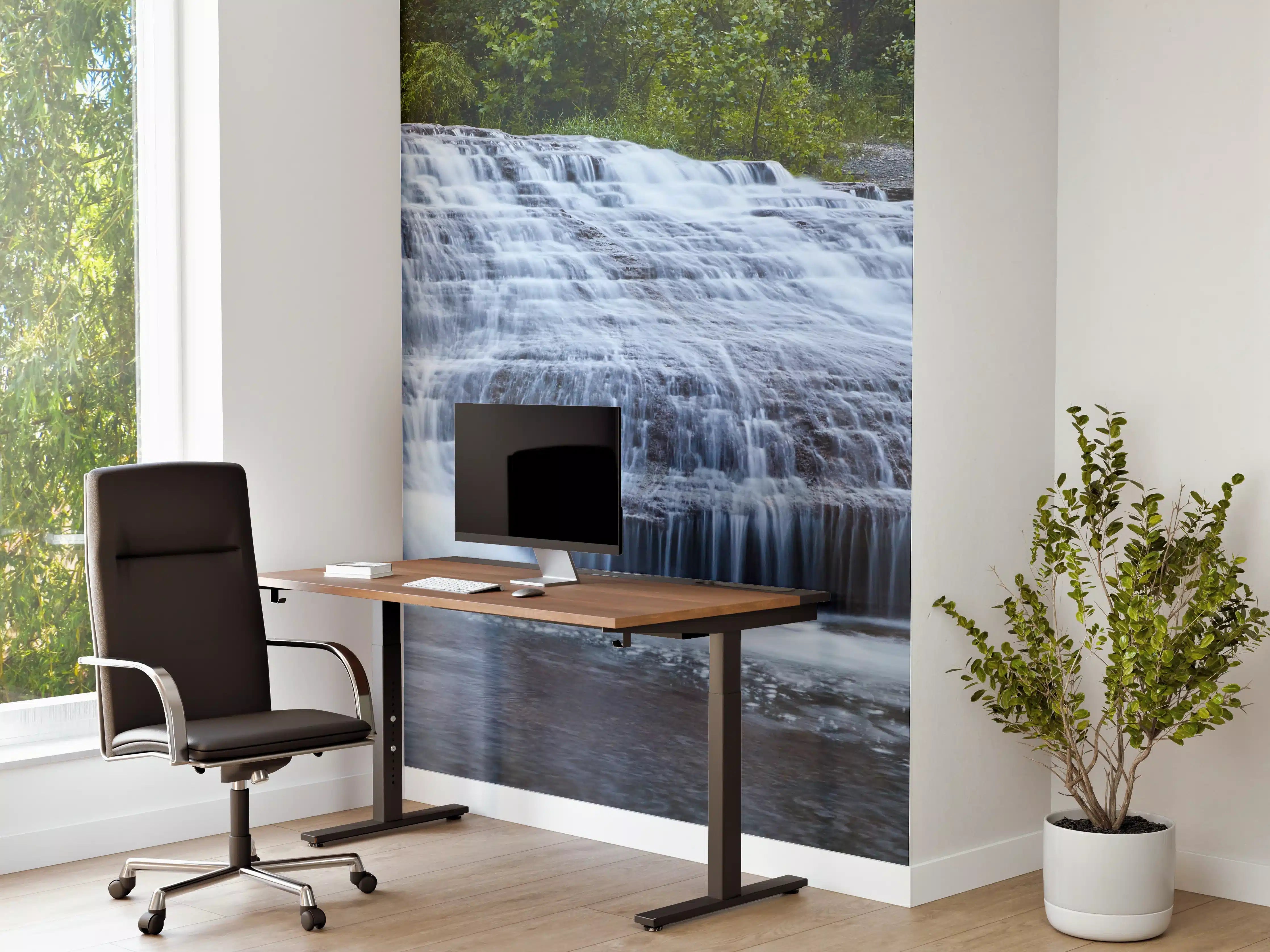 Büro Wandgestaltung - Indiana Wasserfall