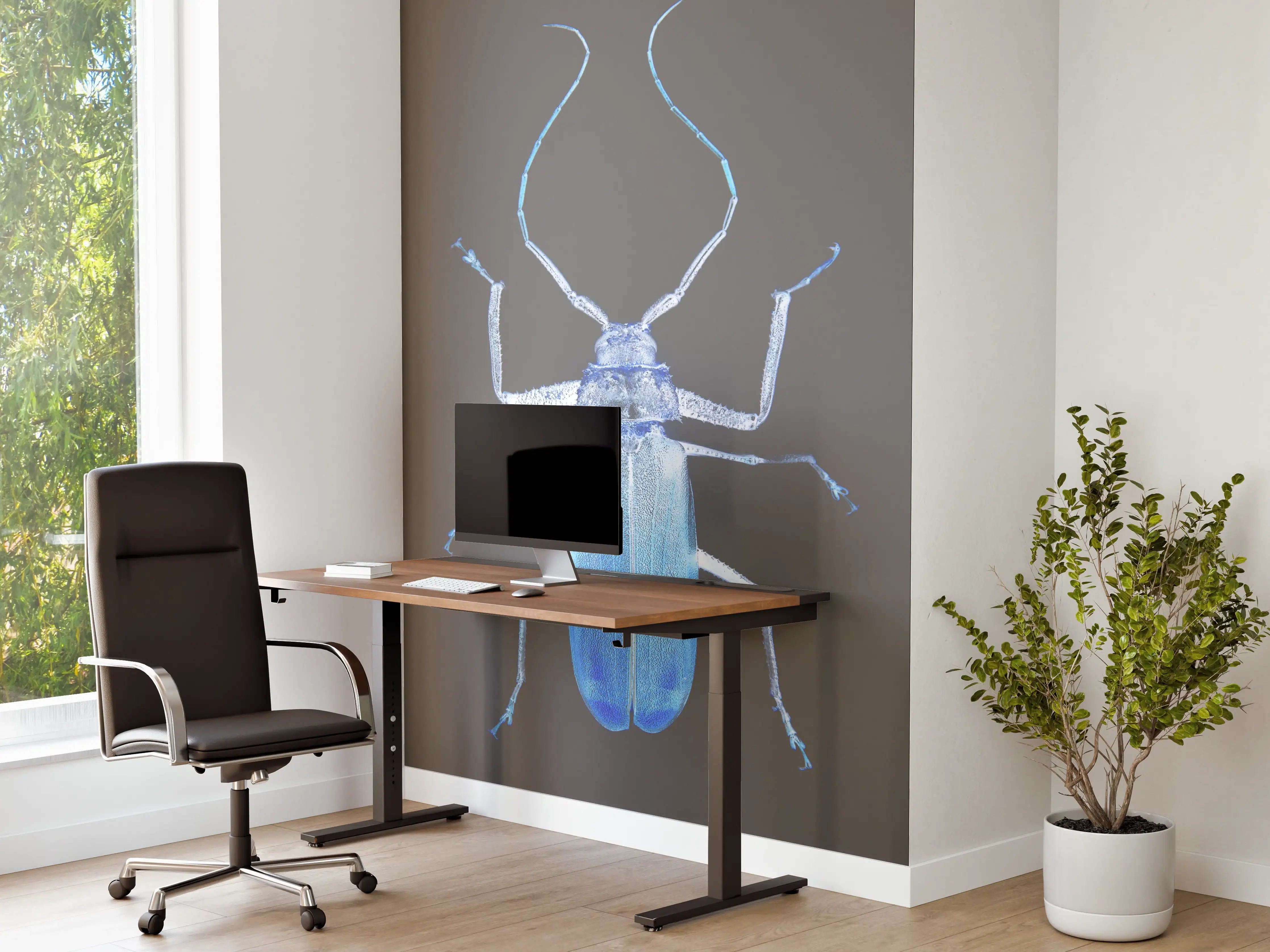 Büro Wandgestaltung - Insekt - Nahaufnahme
