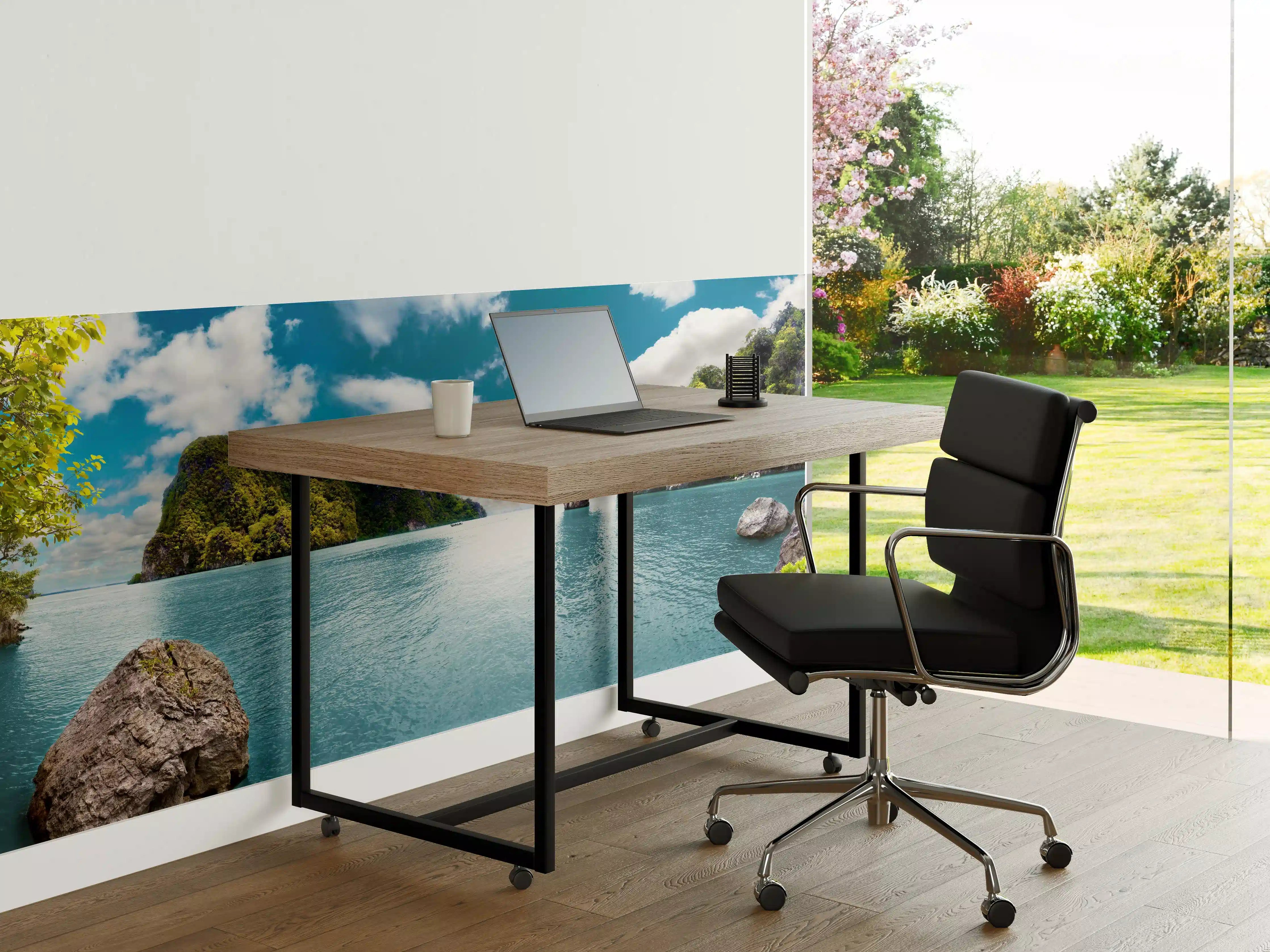 Büro Wandgestaltung - Insellandschaft in Thailand
