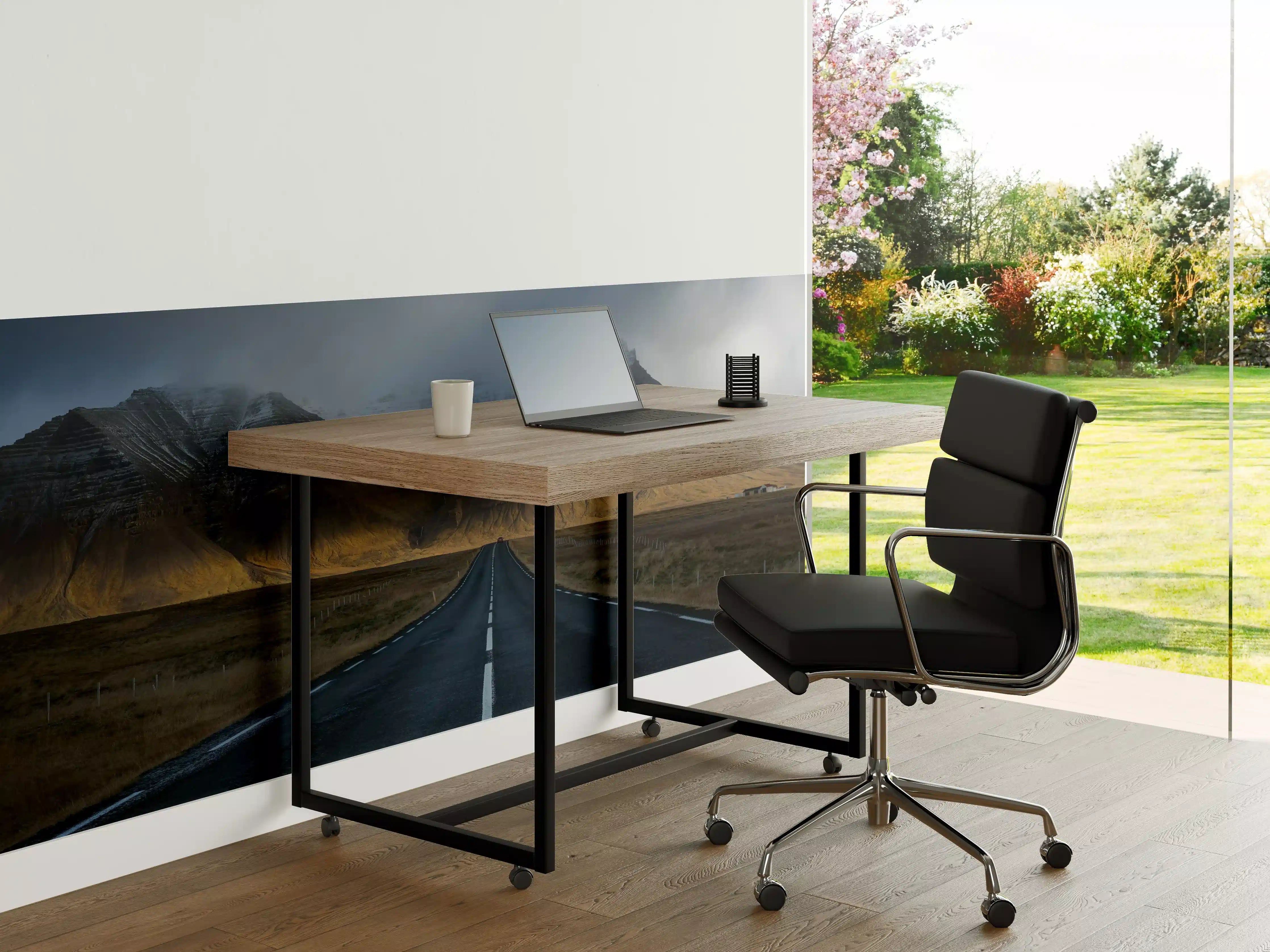 Büro Wandgestaltung - Isländische Berglandschaft am Weg