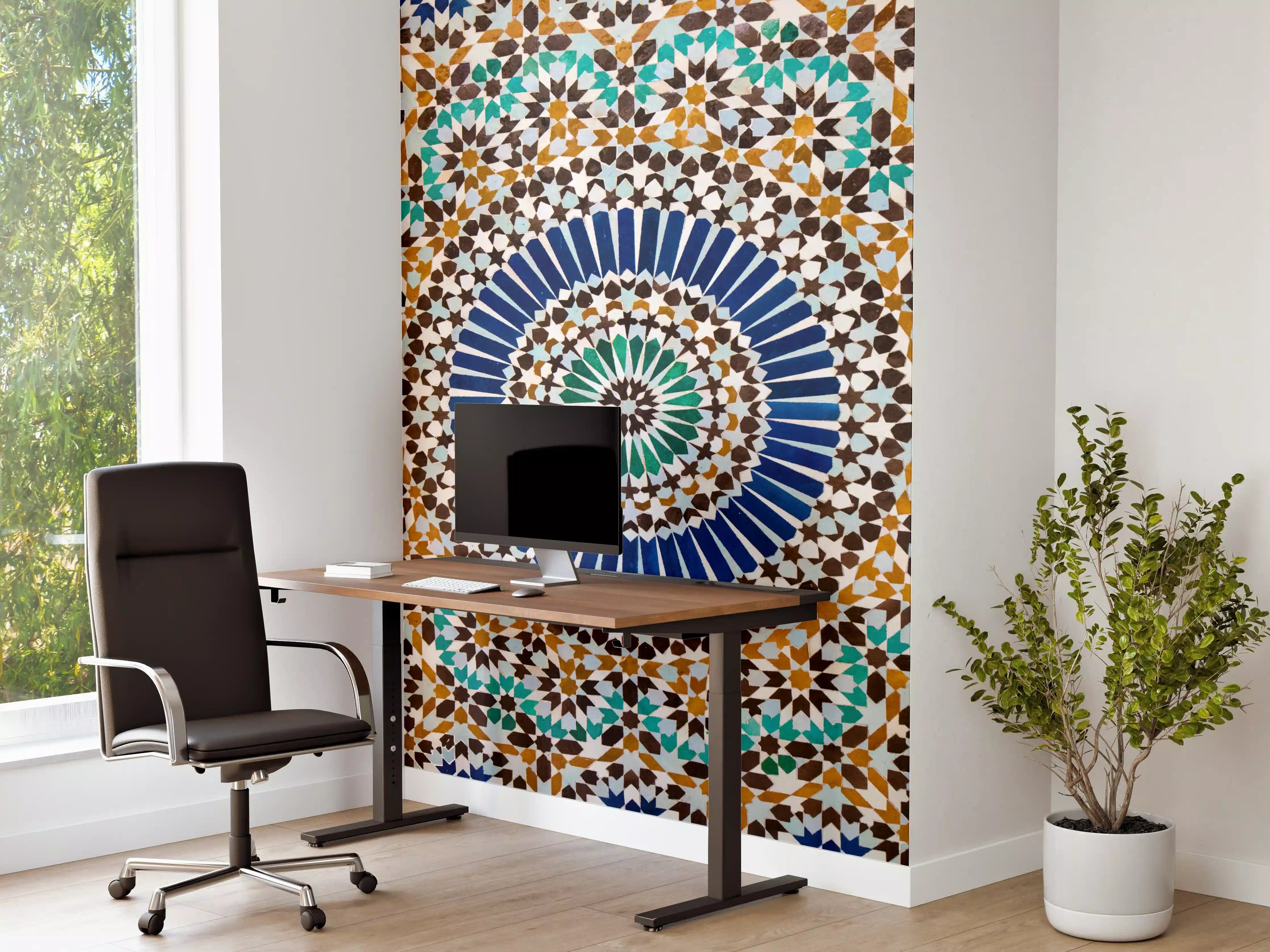 Büro Wandgestaltung - Islamic Geometric Mosaic Pattern