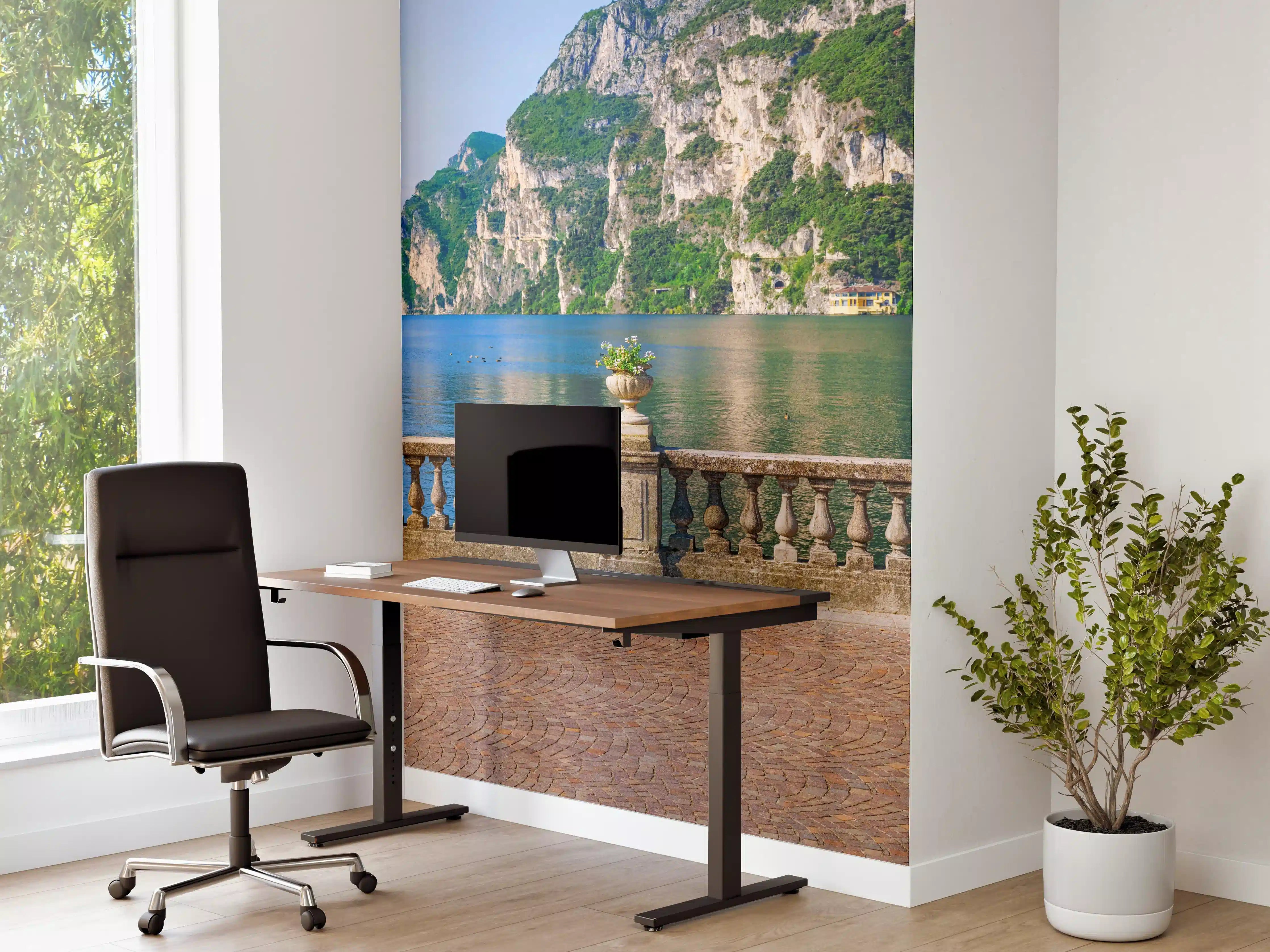 Büro Wandgestaltung - Italien Riva del Garda See
