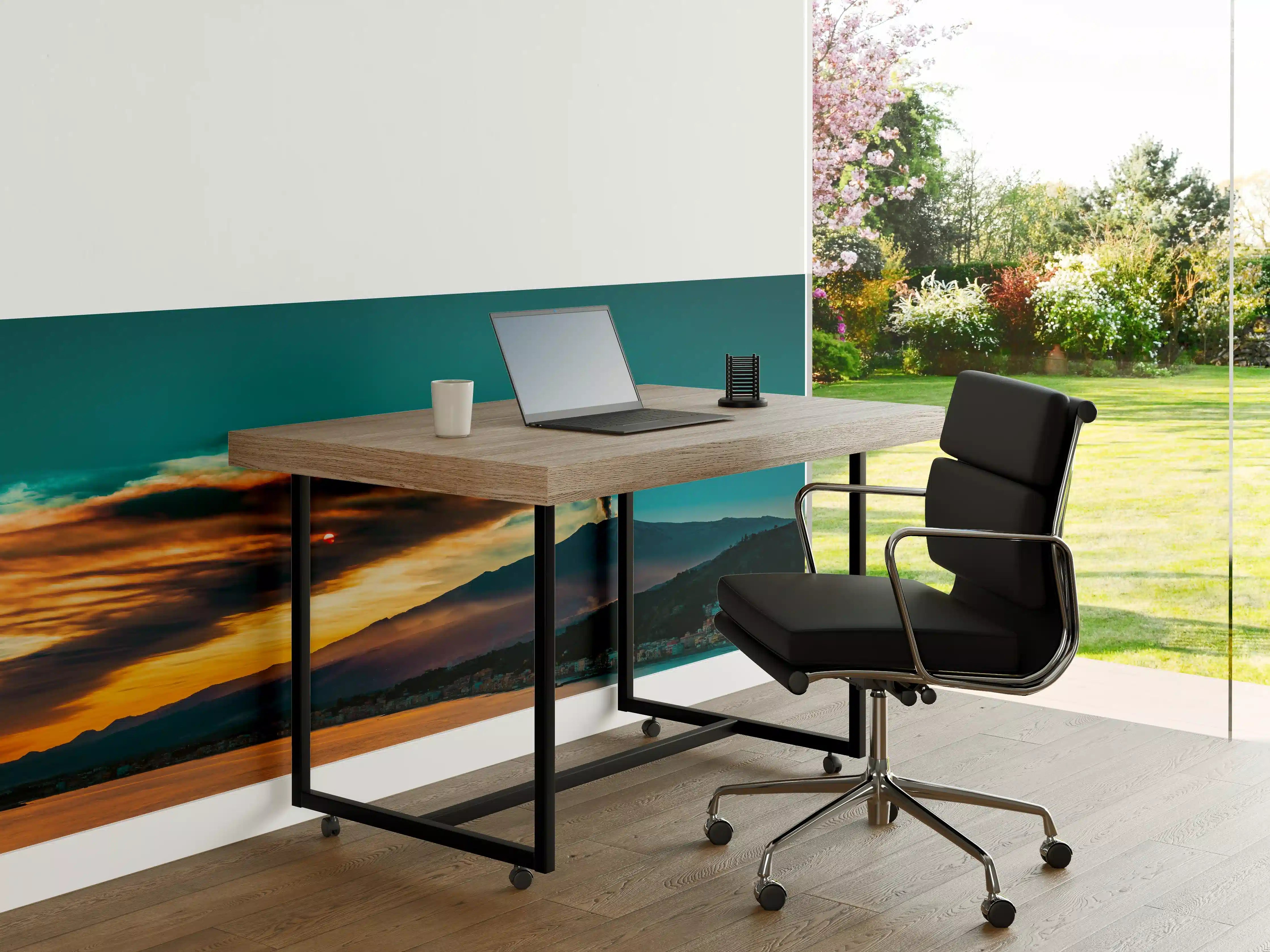 Büro Wandgestaltung - Italienische Küste mit Vulkan