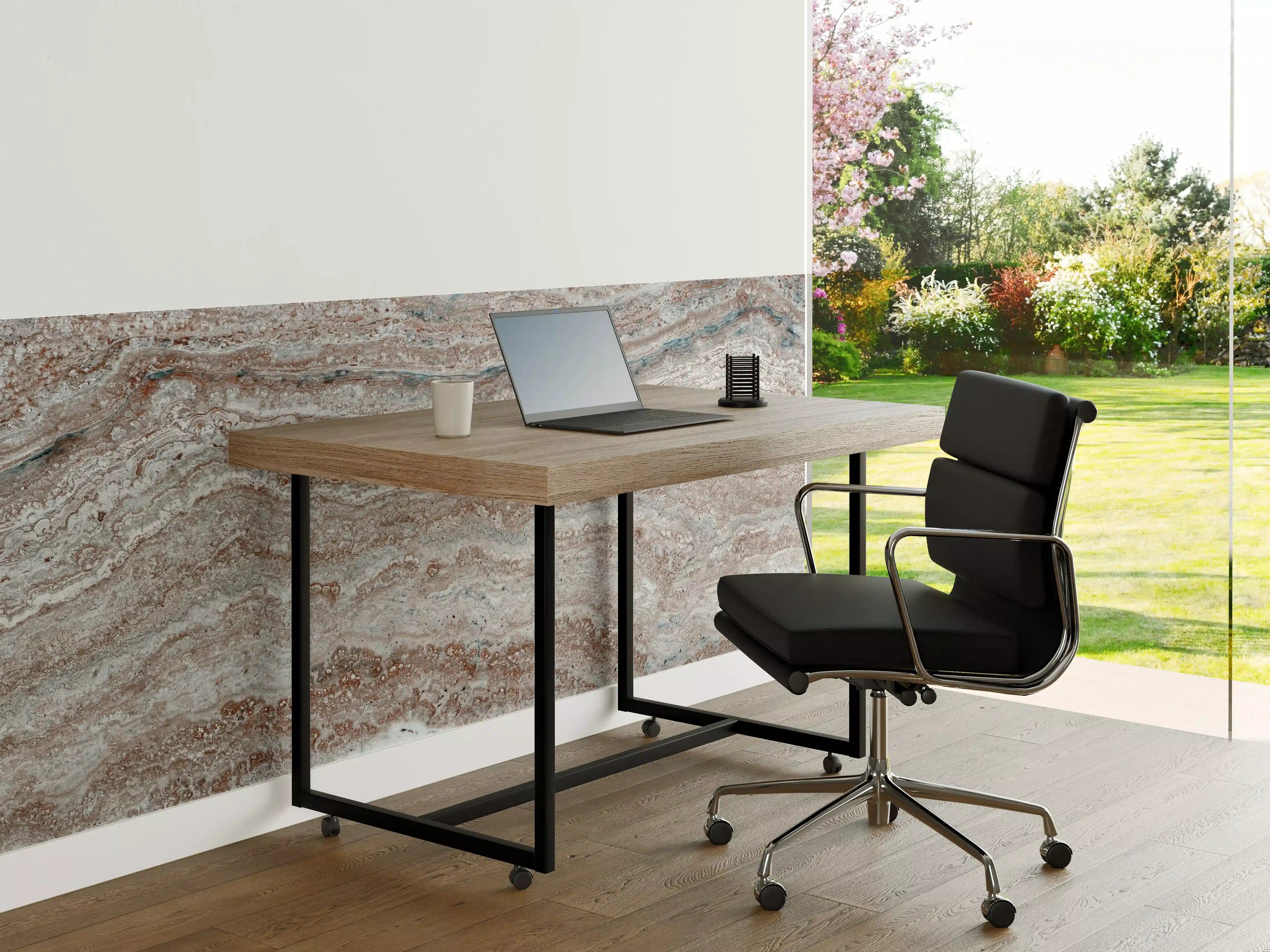Büro Wandgestaltung - Italienischer Marmor Hintergrund
